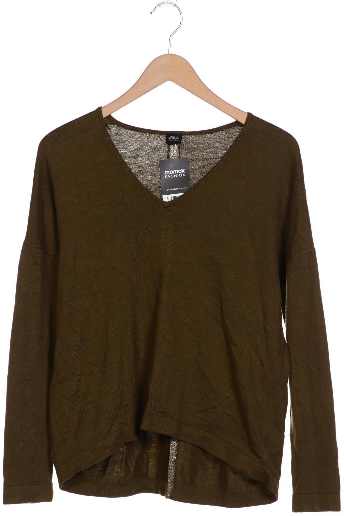 

s.Oliver Damen Pullover, grün, Gr. 38