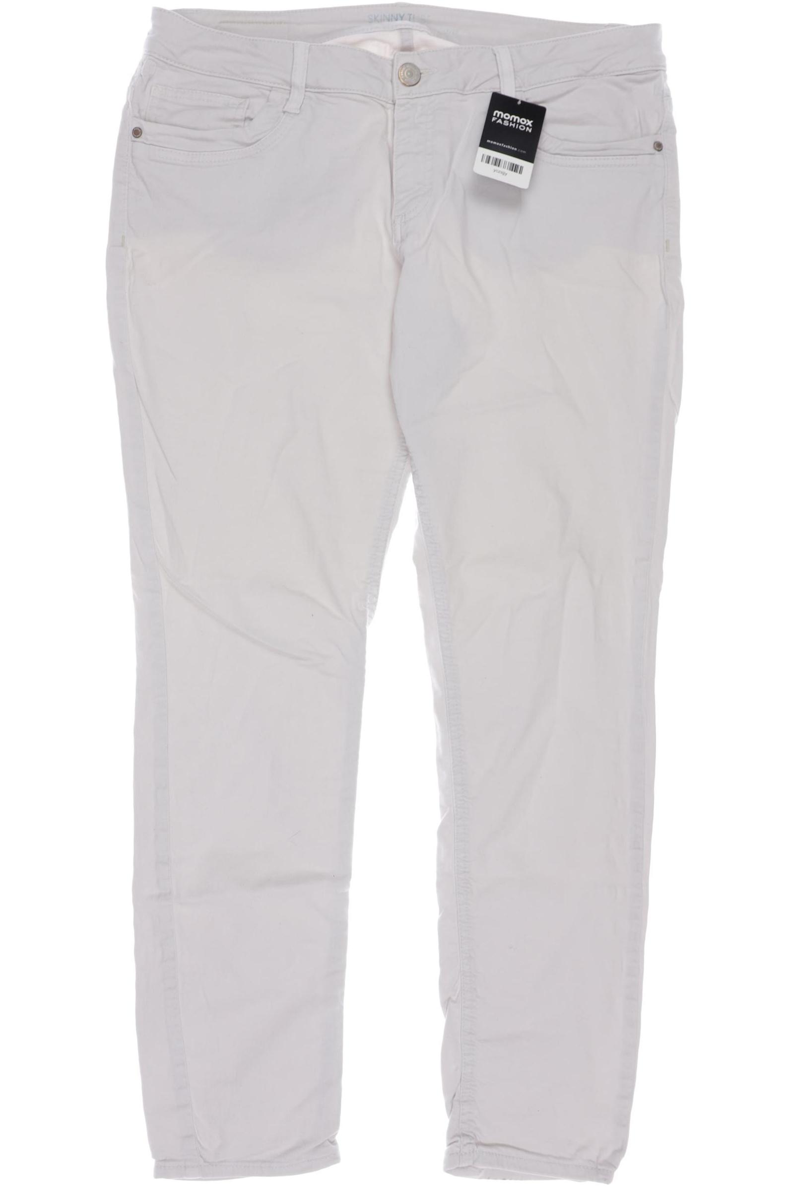 

s.Oliver Damen Jeans, weiß