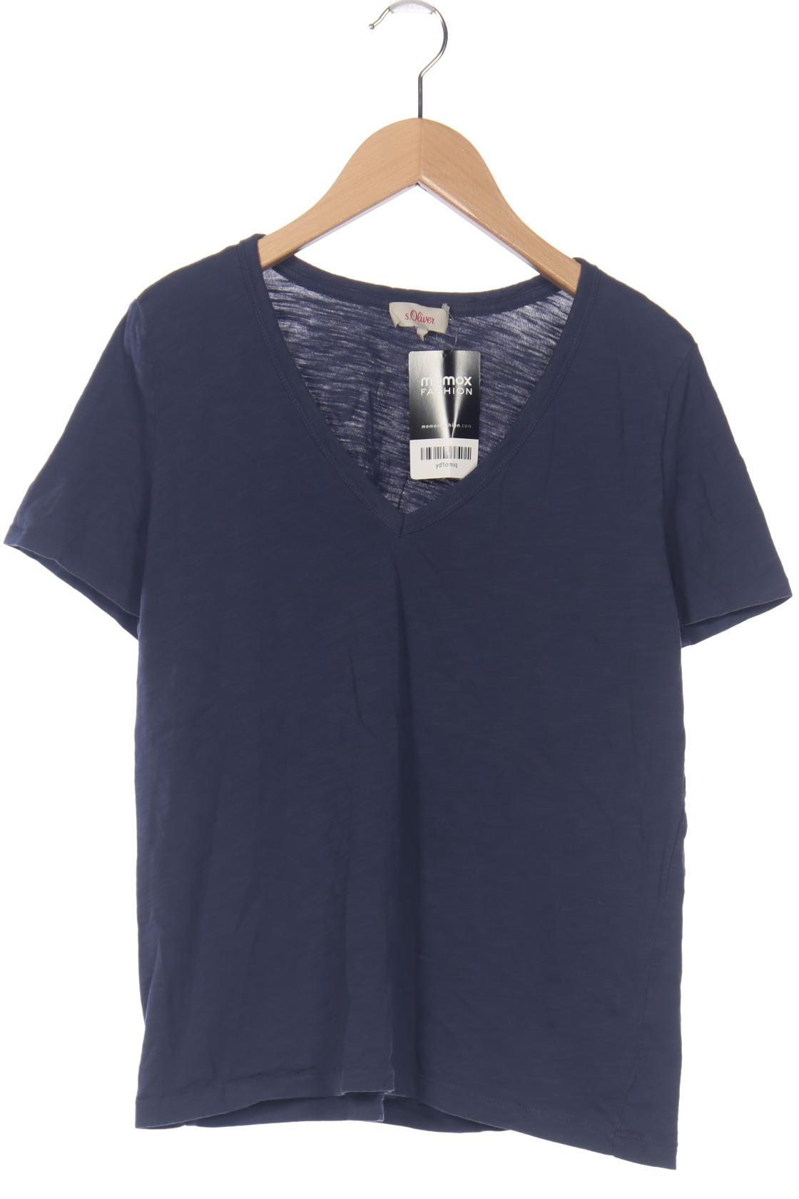 

s.Oliver Damen T-Shirt, marineblau, Gr. 36