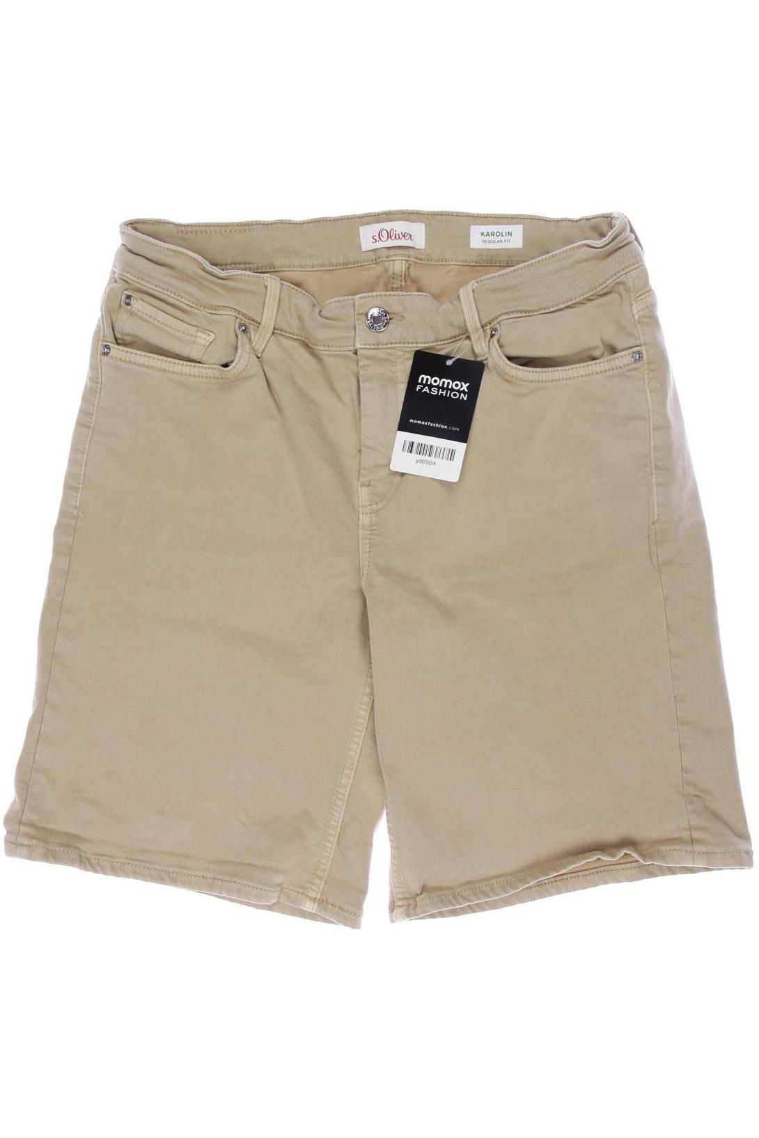 

s.Oliver Damen Shorts, beige, Gr. 38
