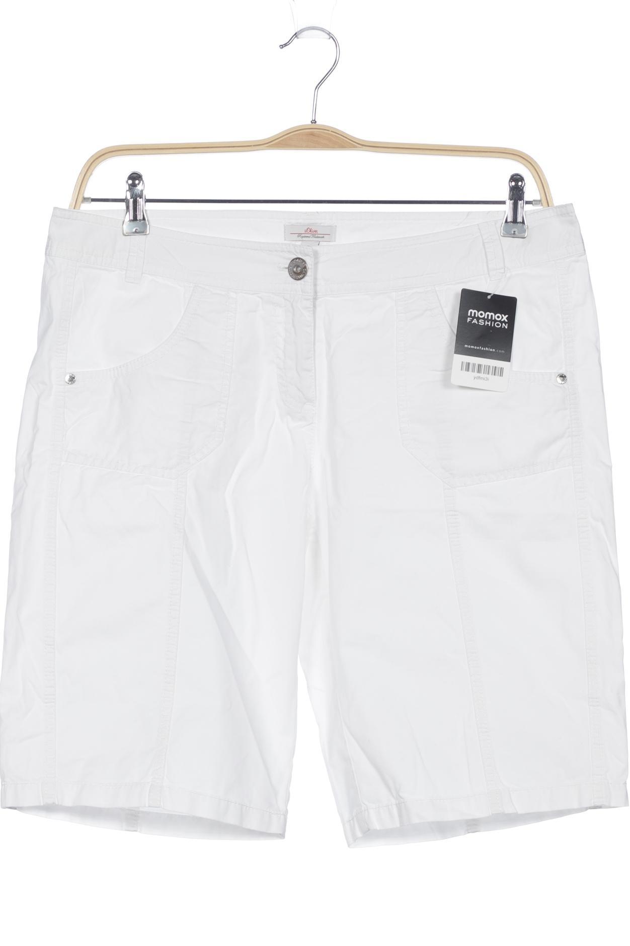 

s.Oliver Damen Shorts, weiß, Gr. 40