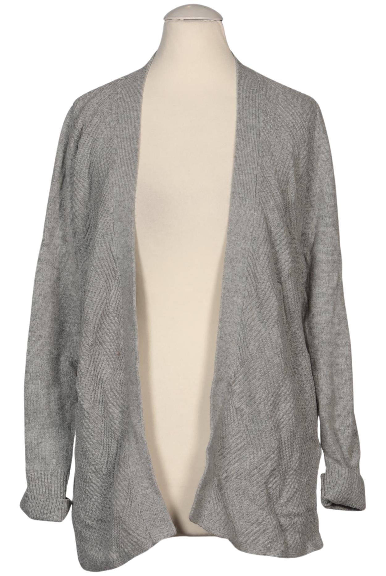 

s.Oliver Damen Strickjacke, grau, Gr. 34