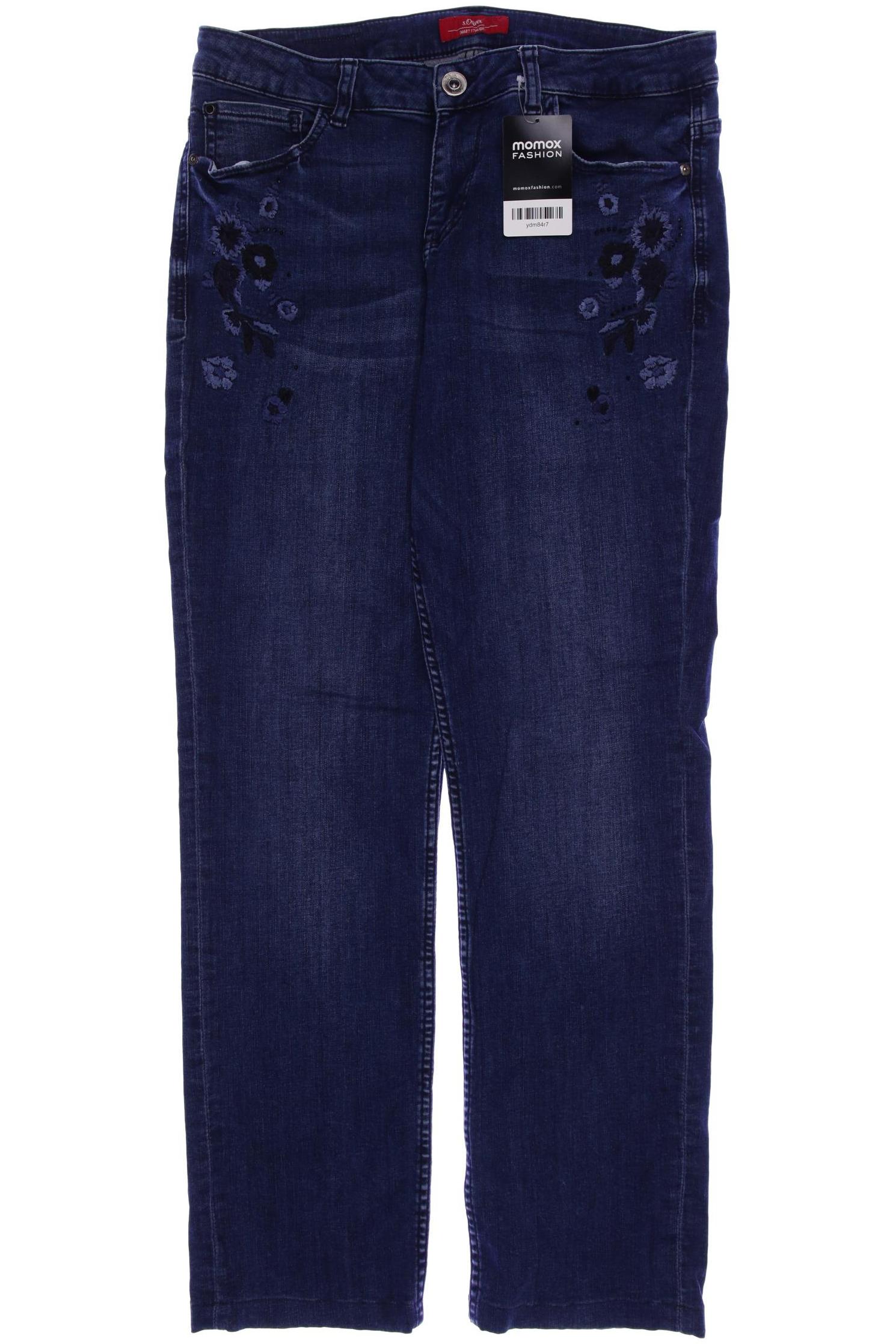 

s.Oliver Damen Jeans, blau