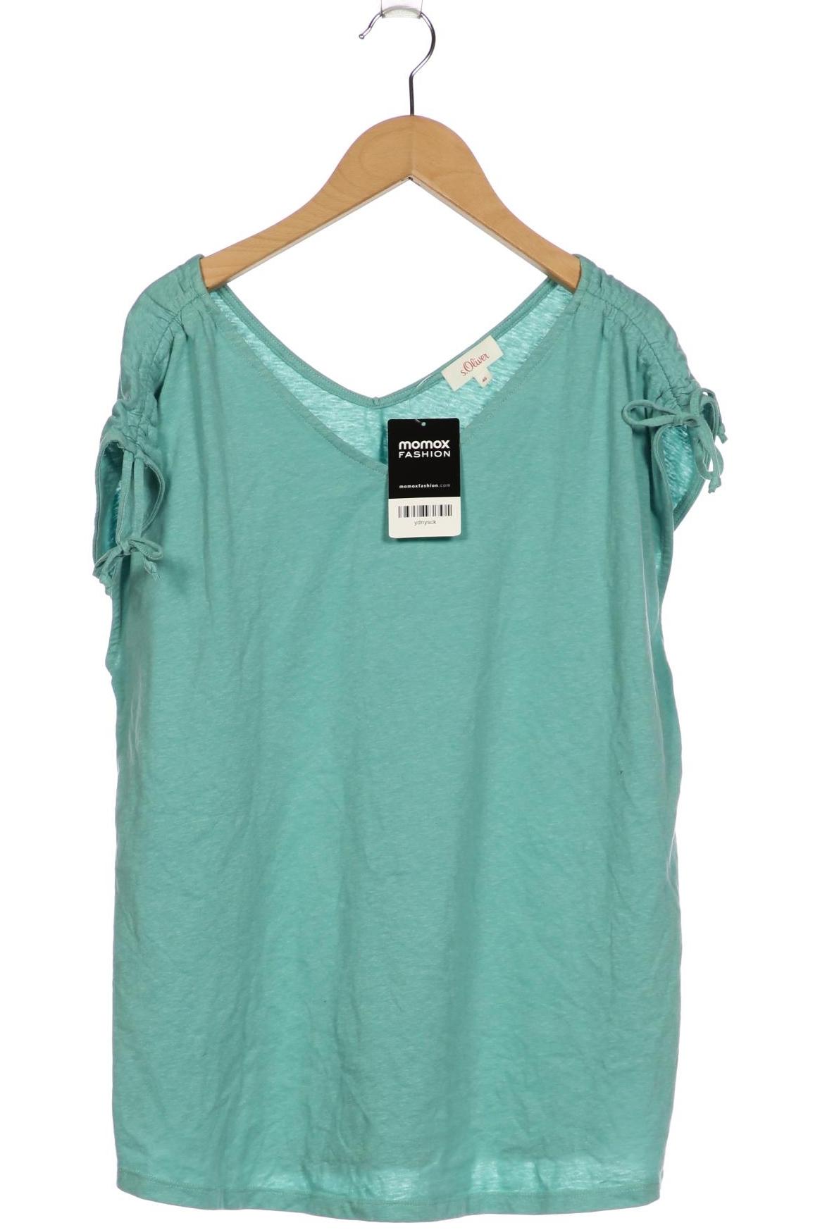 

s.Oliver Damen T-Shirt, türkis, Gr. 46