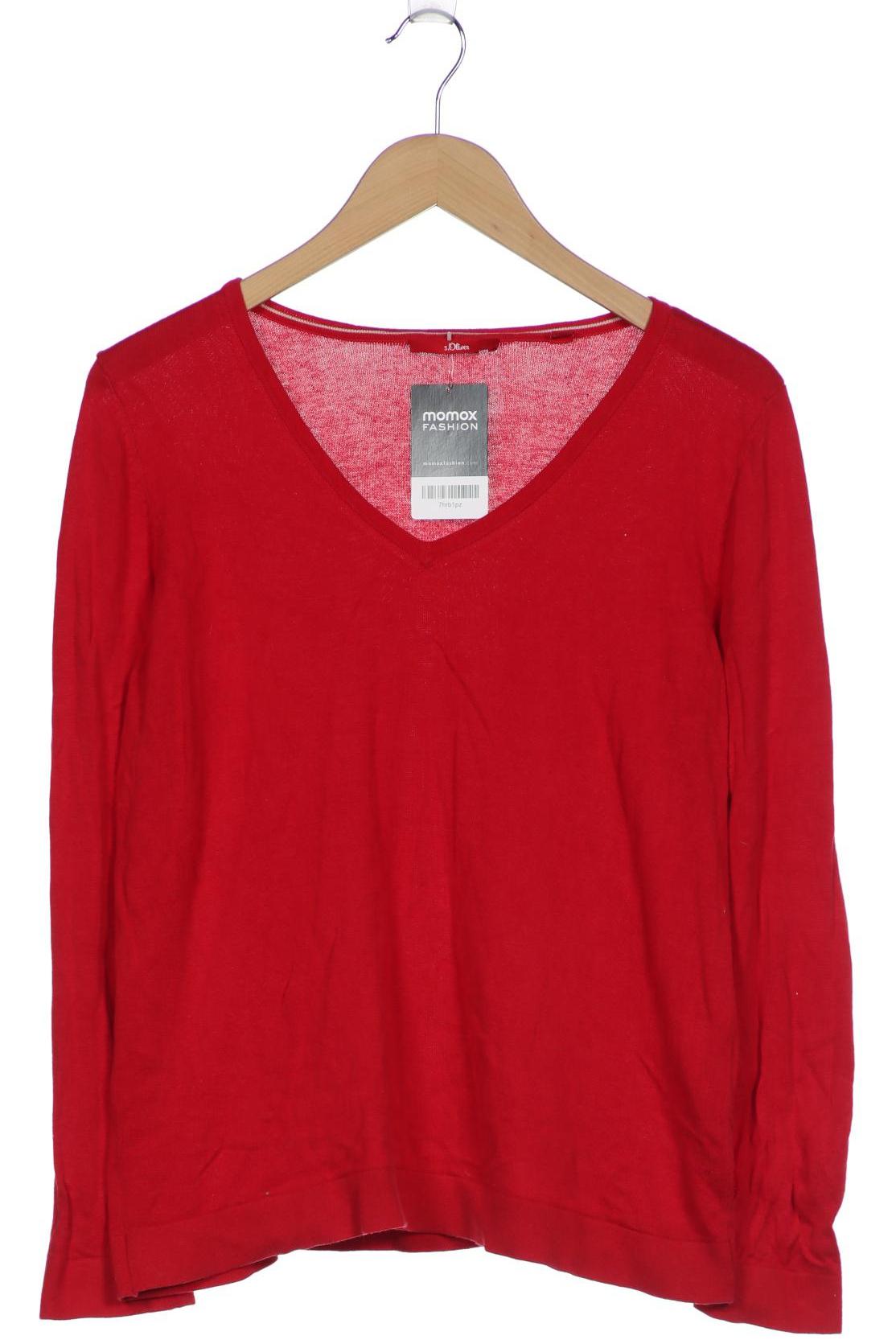 

s.Oliver Damen Pullover, rot, Gr. 42