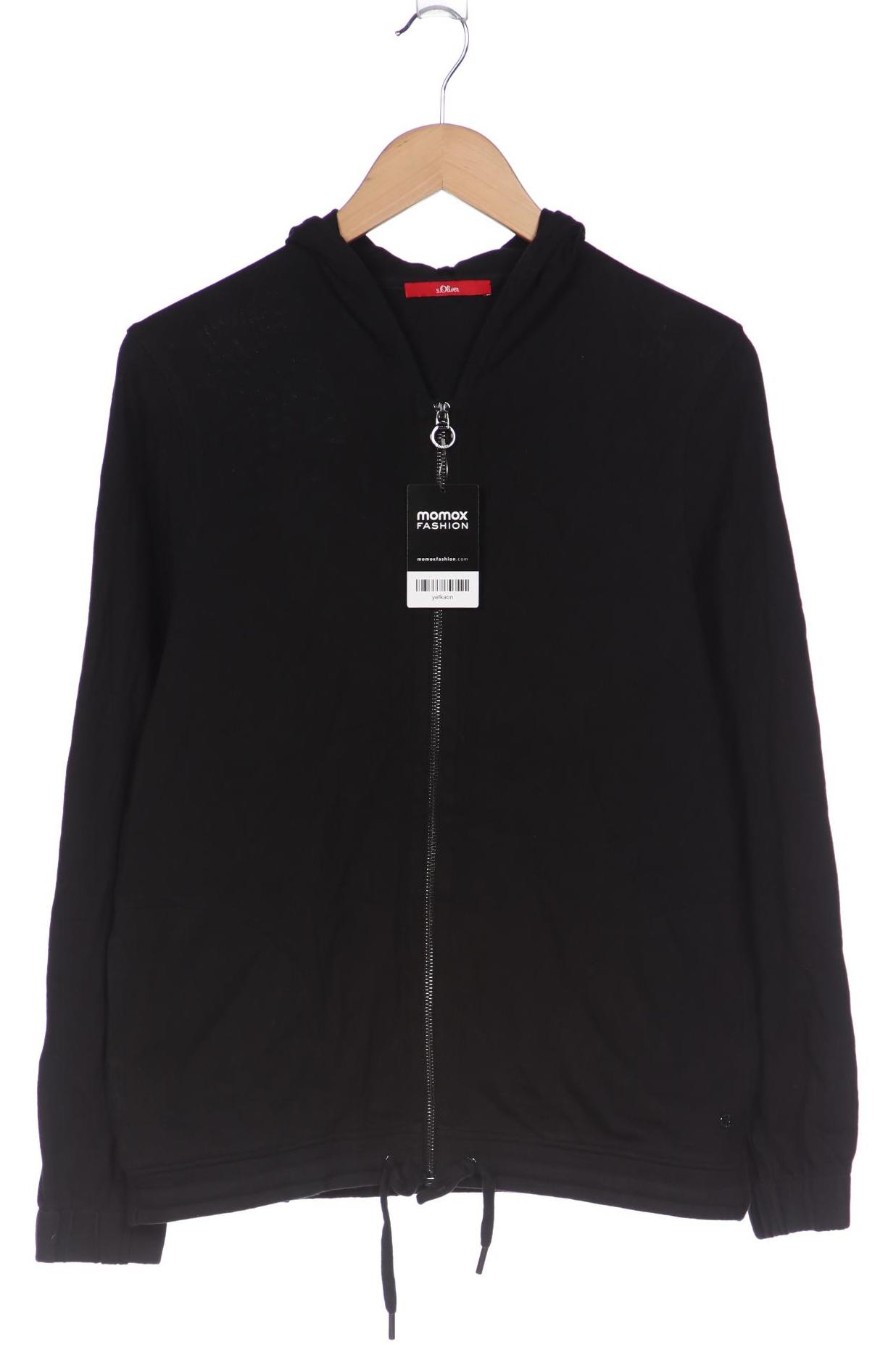 

s.Oliver Damen Kapuzenpullover, schwarz
