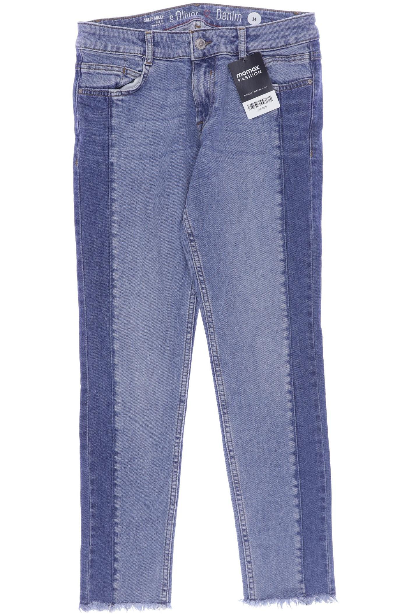 

s.Oliver Damen Jeans, blau