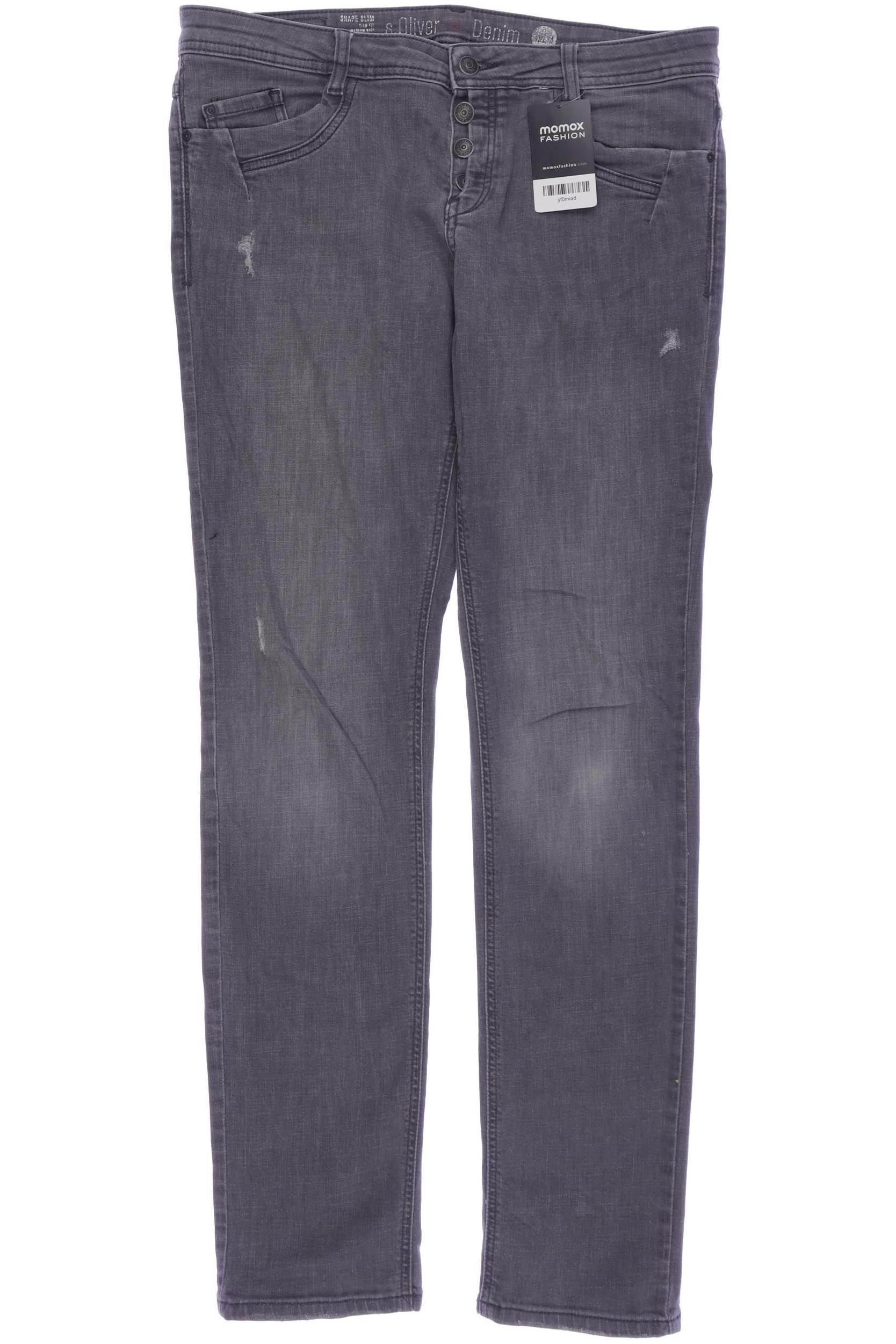 

s.Oliver Damen Jeans, grau, Gr. 40