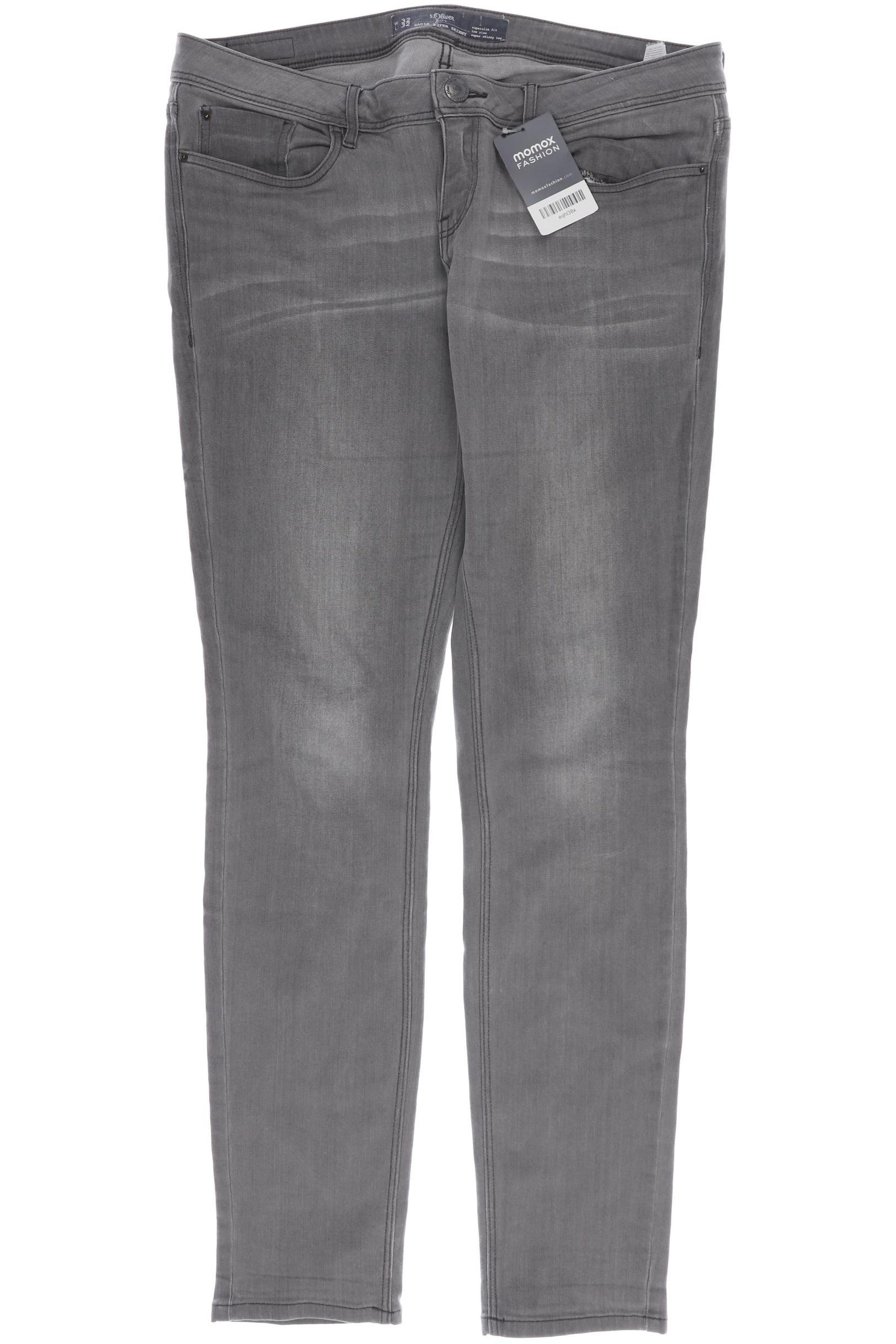 

s.Oliver Damen Jeans, grau, Gr. 32