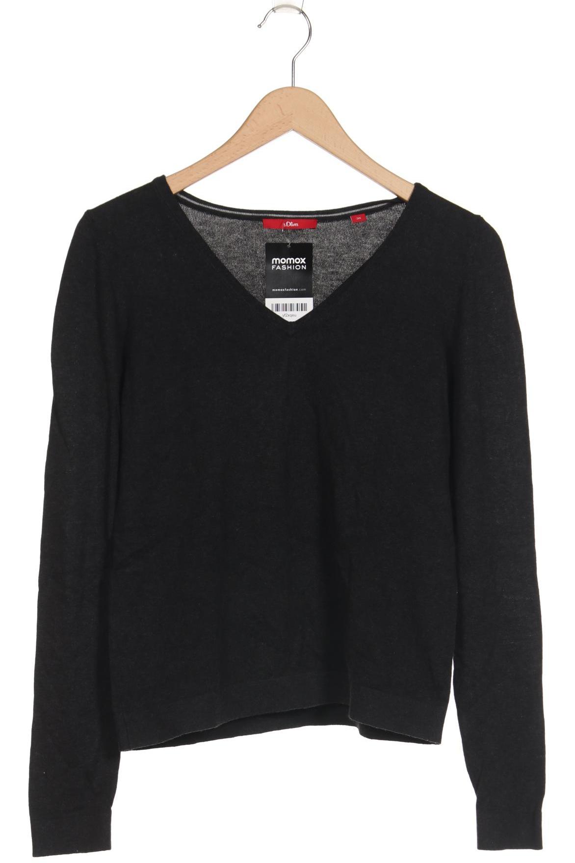 

s.Oliver Damen Pullover, schwarz, Gr. 36