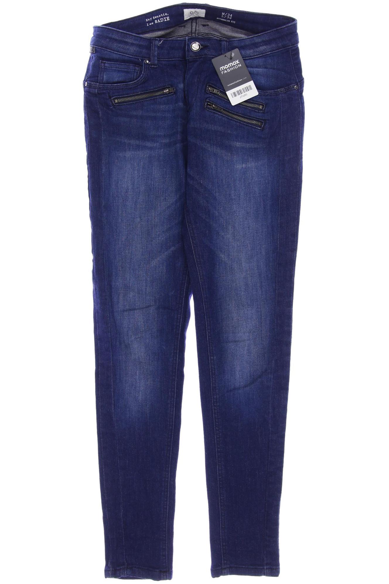

s.Oliver Damen Jeans, blau
