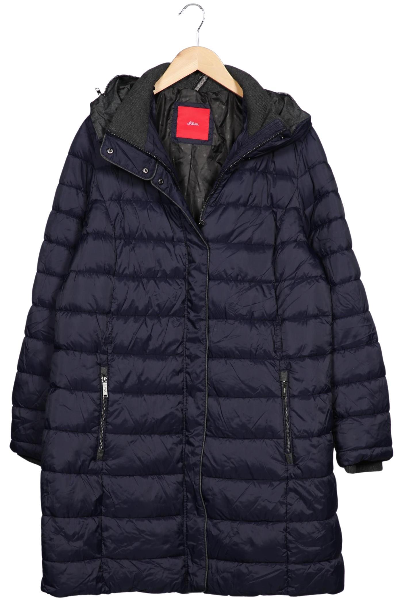 

s.Oliver Damen Mantel, marineblau, Gr. 46