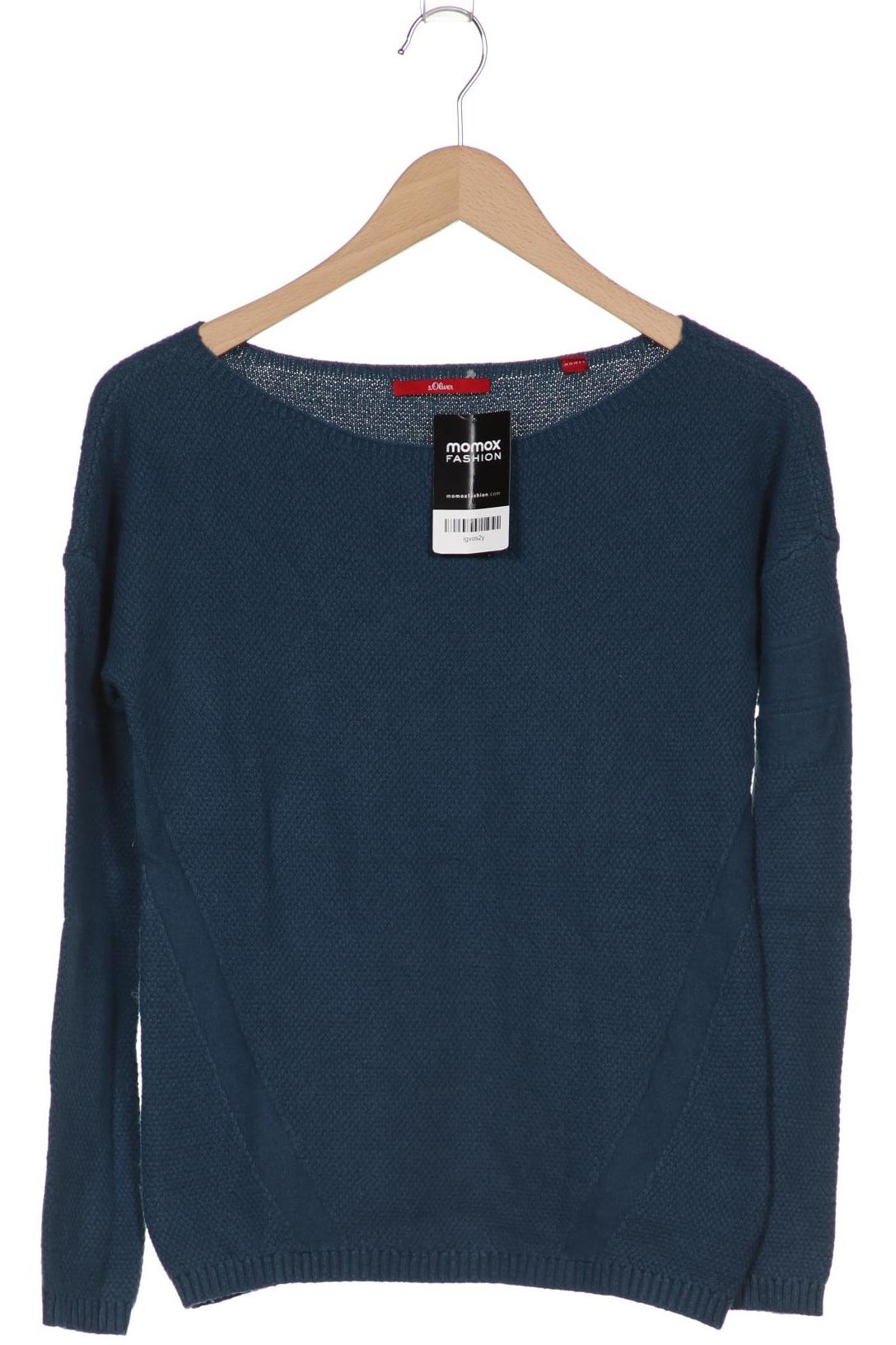 

s.Oliver Damen Pullover, türkis, Gr. 34