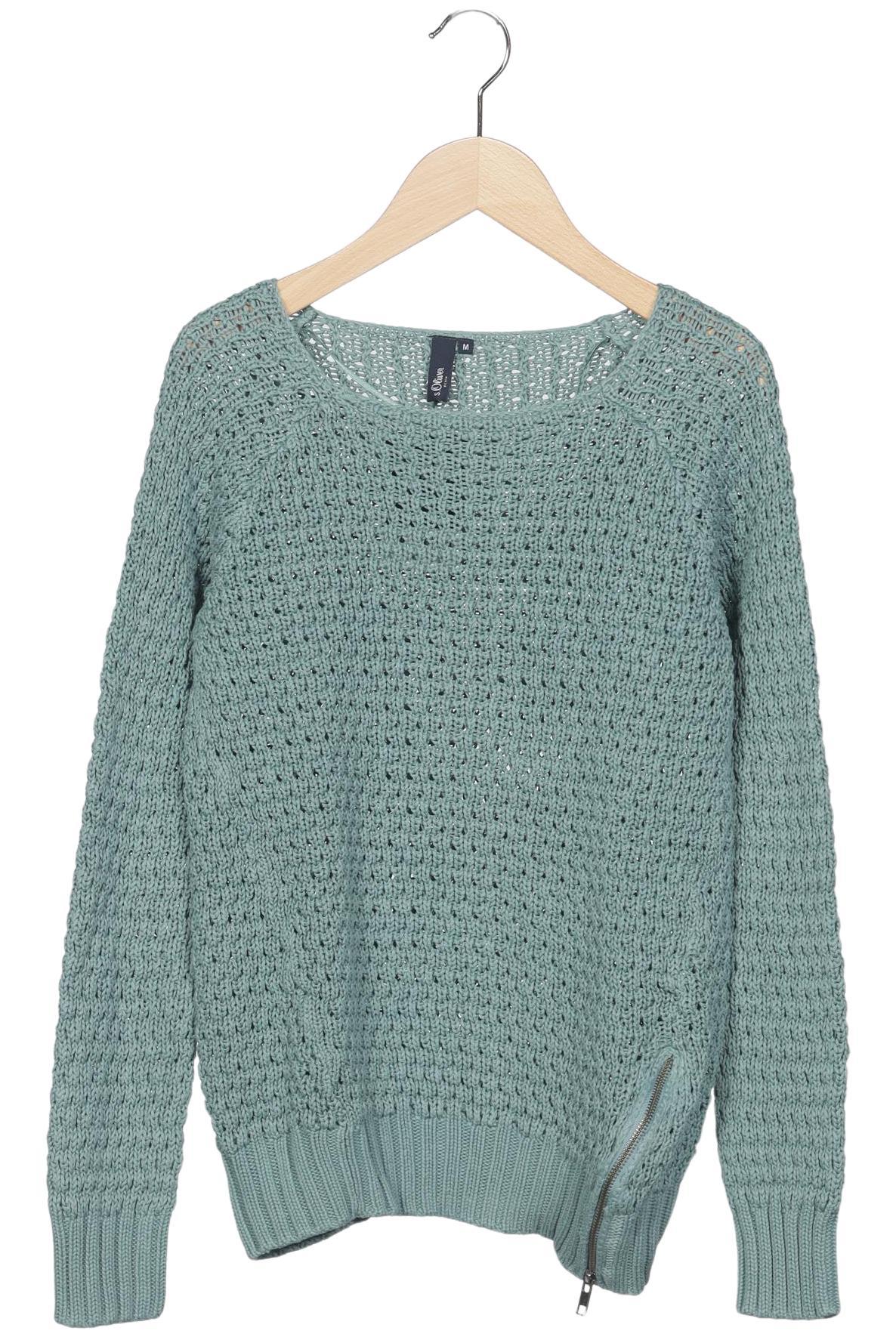 

s.Oliver Damen Pullover, türkis, Gr. 38