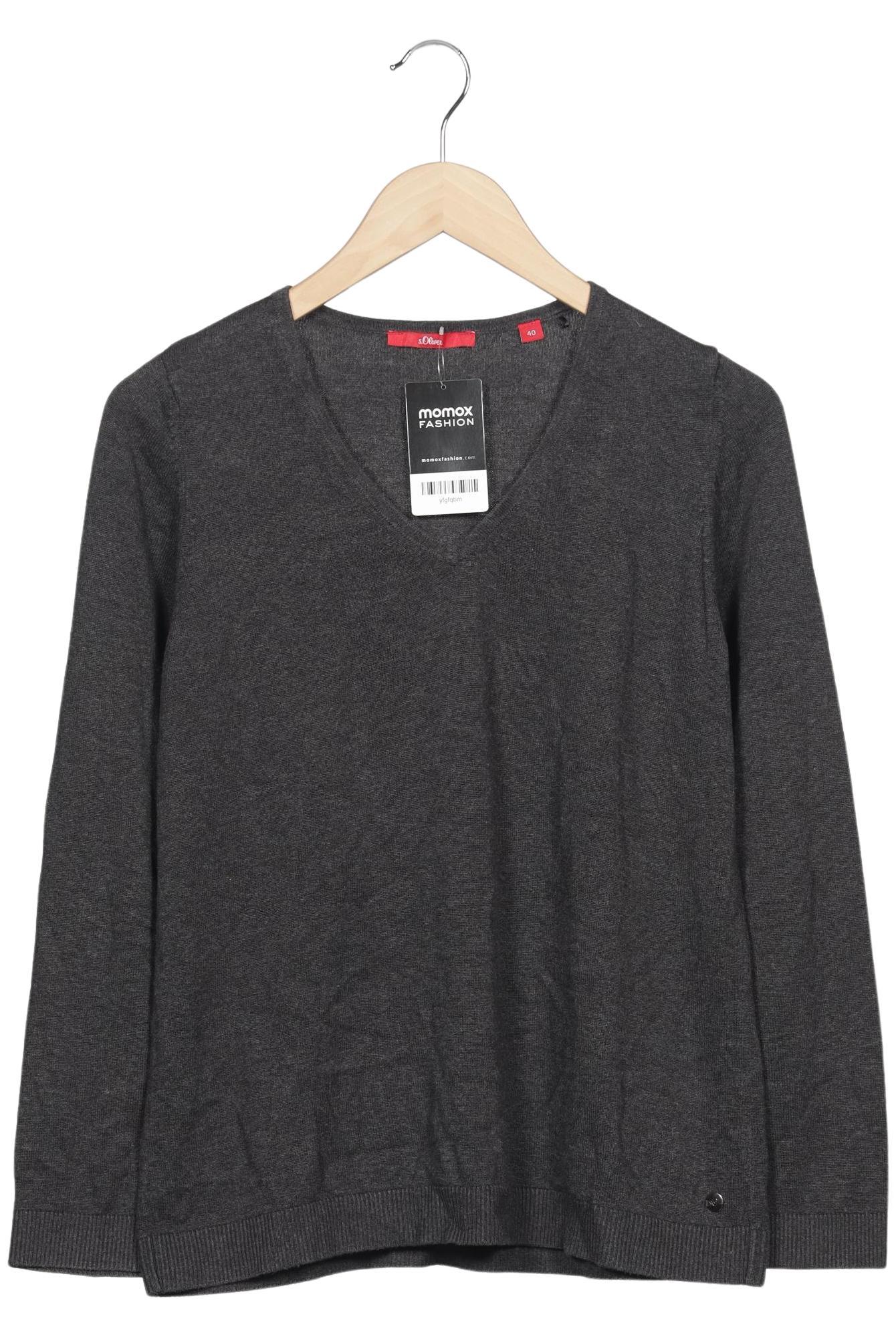 

s.Oliver Damen Pullover, grau, Gr. 40