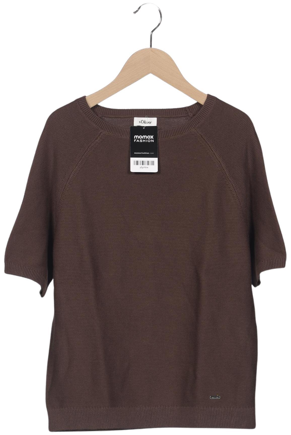 

s.Oliver Damen Pullover, braun, Gr. 36