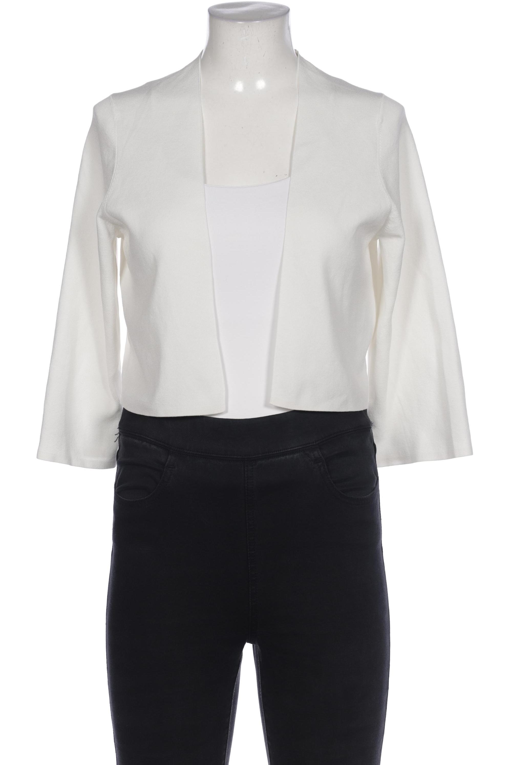 

s.Oliver Damen Strickjacke, weiß, Gr. 40