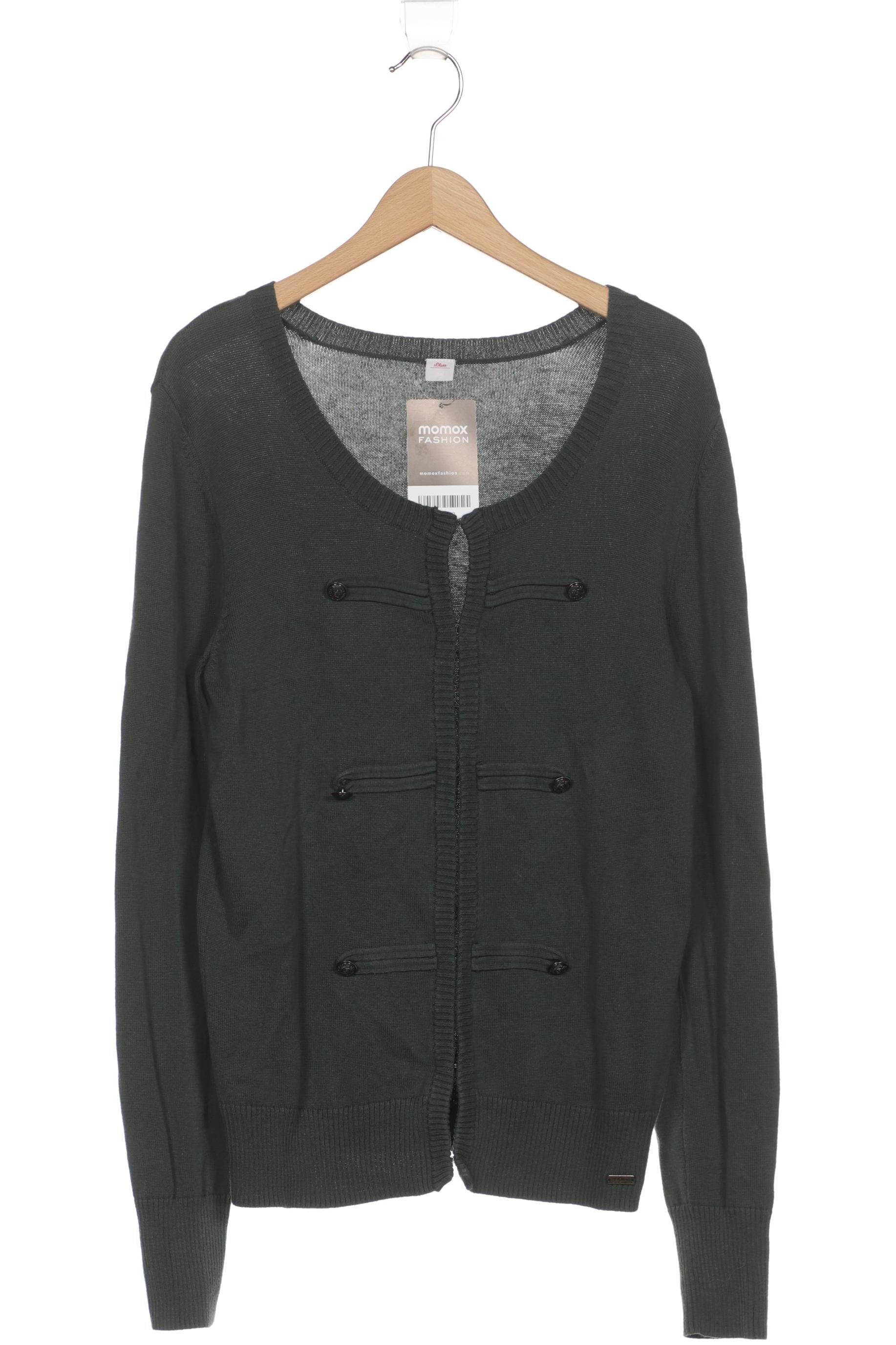 

s.Oliver Damen Strickjacke, grün