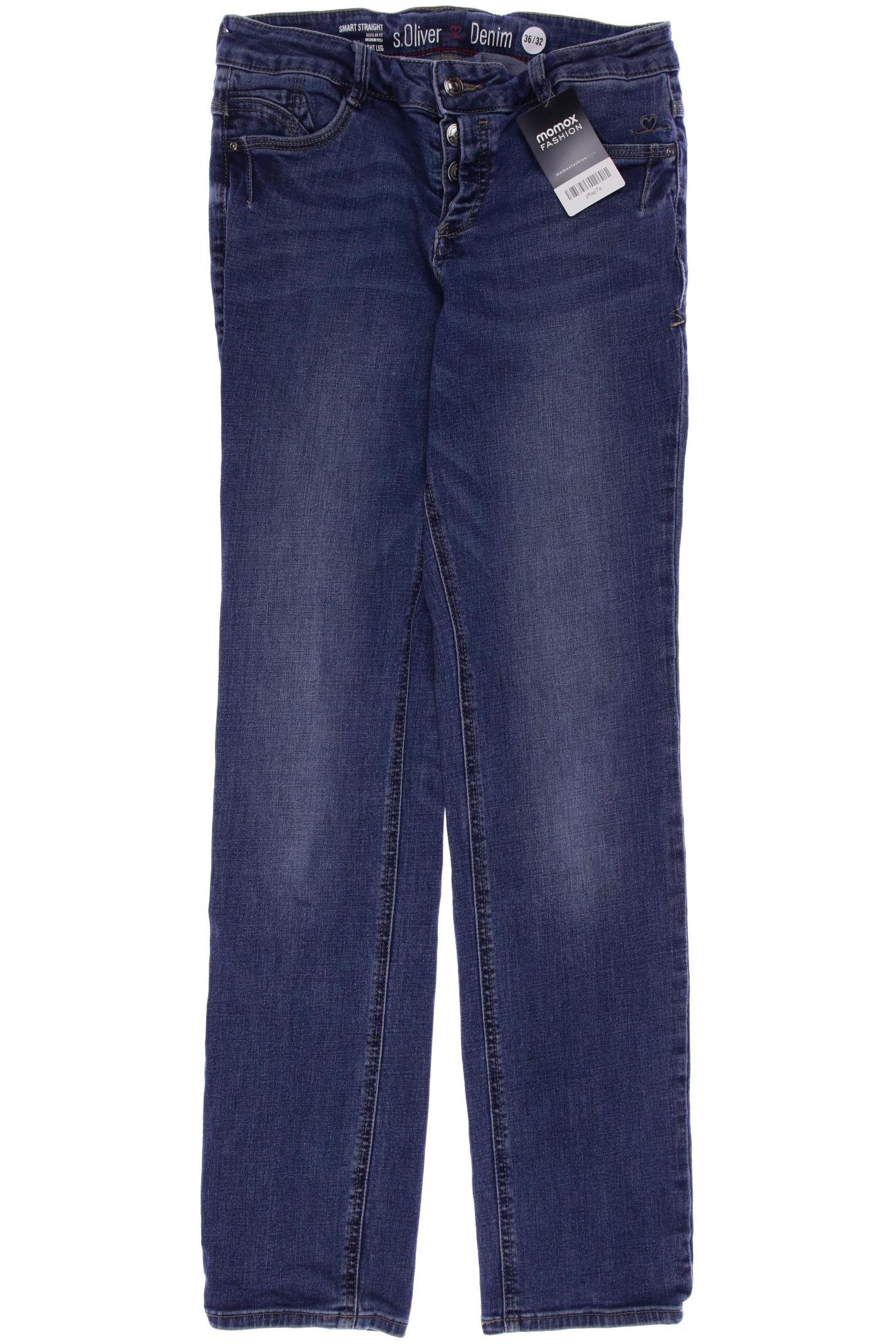 

s.Oliver Damen Jeans, blau