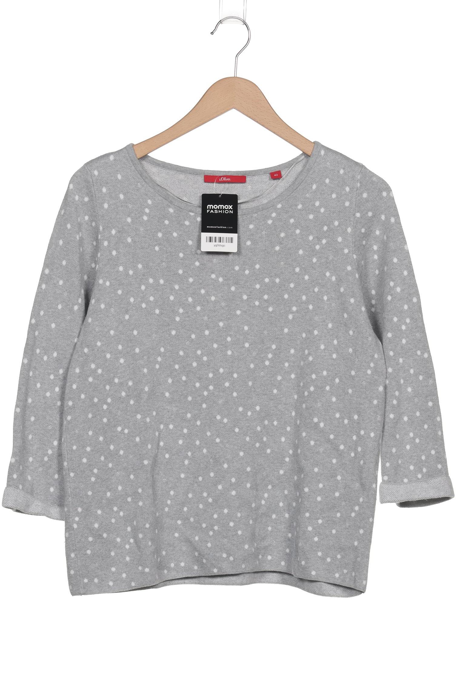 

s.Oliver Damen Pullover, grau, Gr. 40