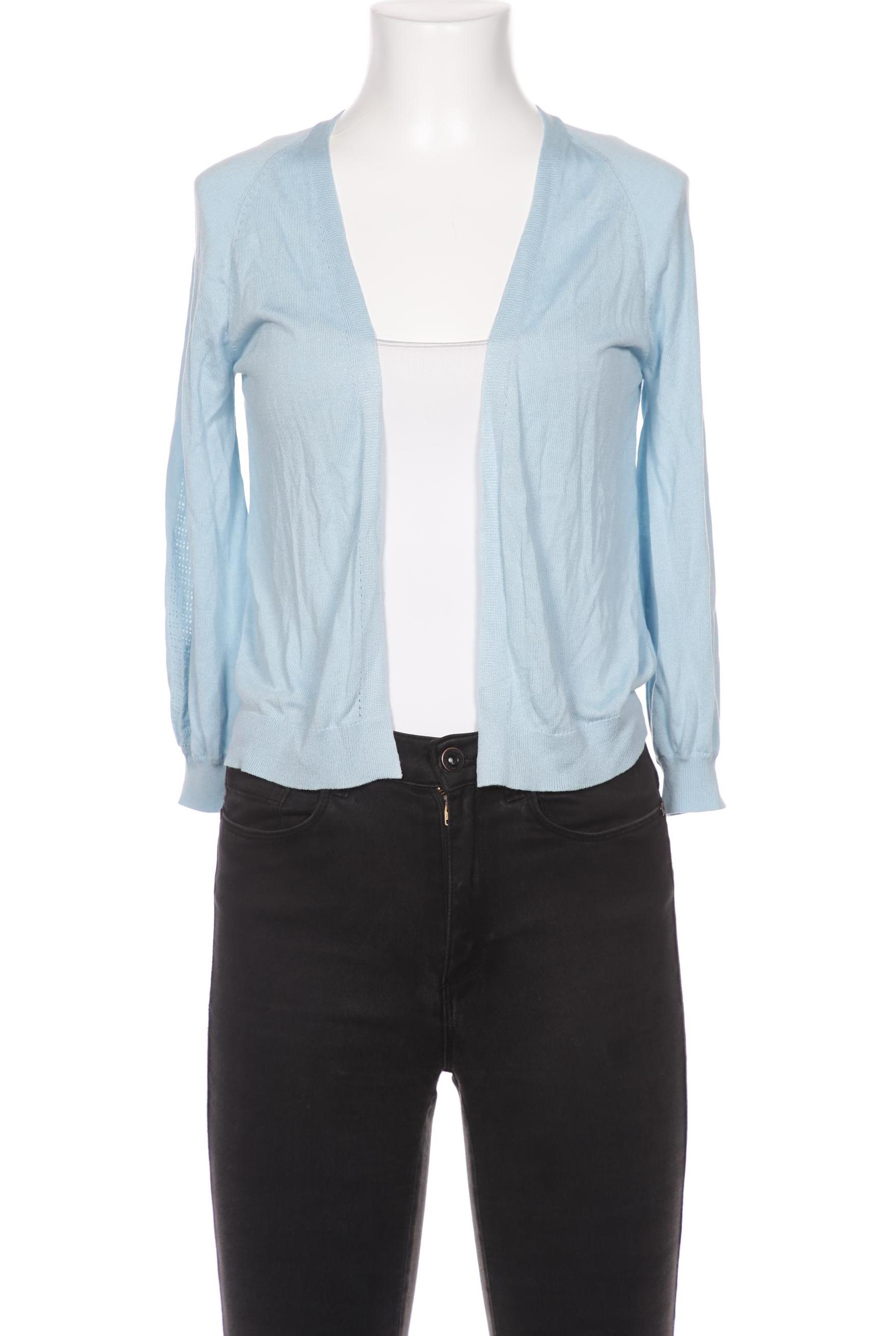 

s.Oliver Damen Strickjacke, hellblau, Gr. 34