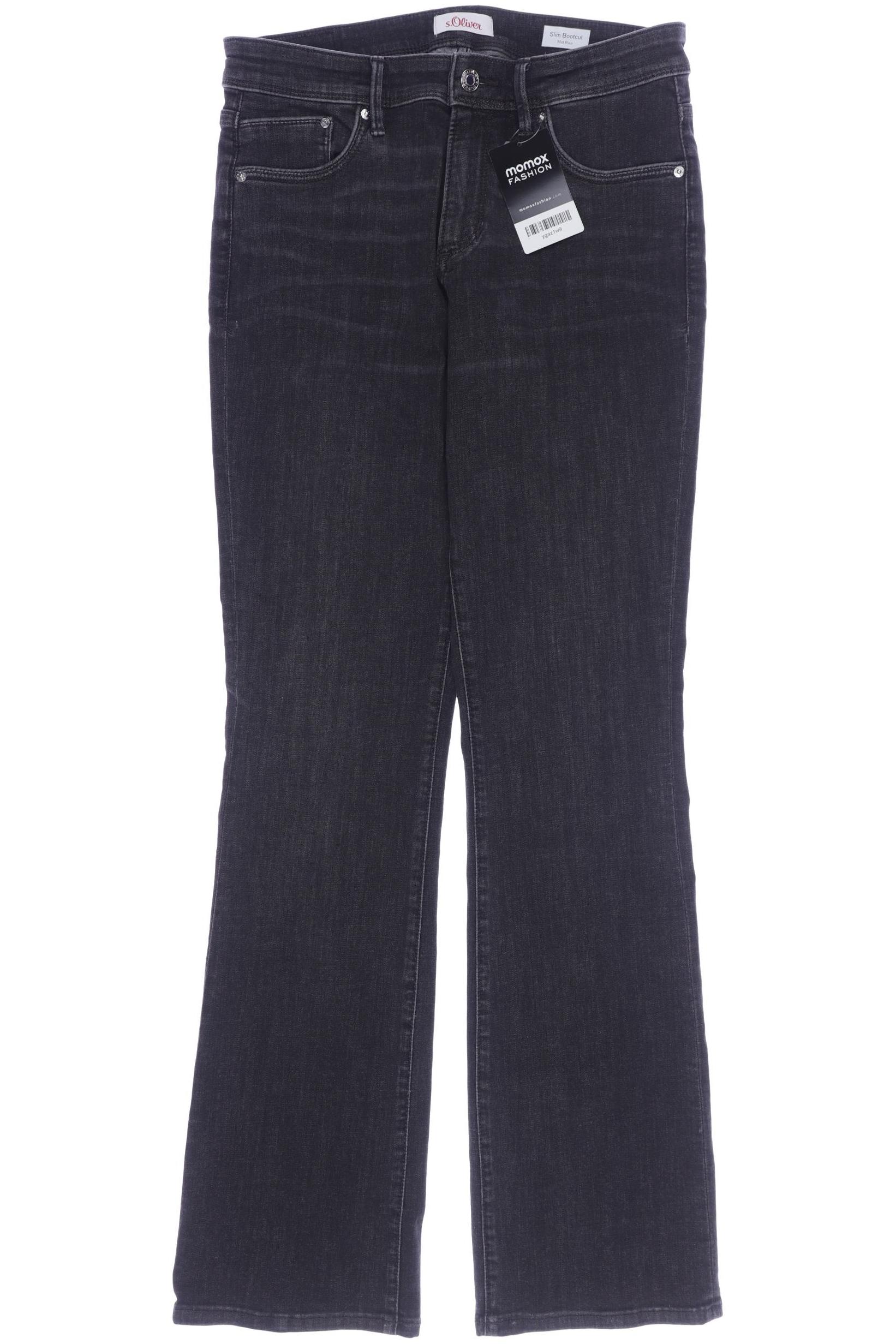 

s.Oliver Damen Jeans, grau