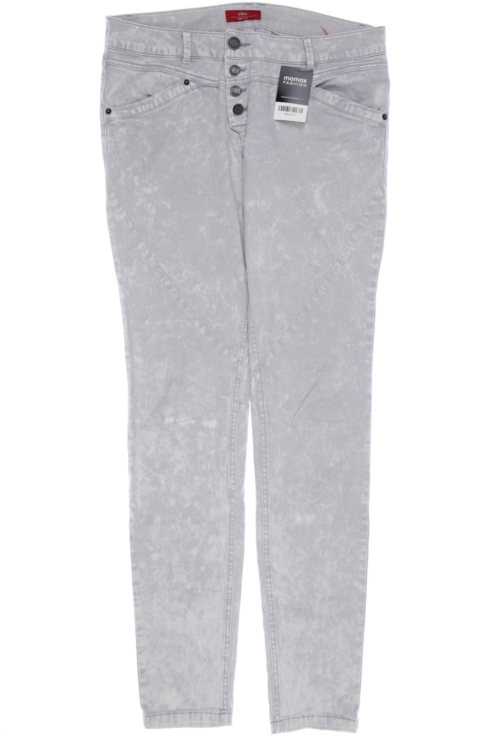 

s.Oliver Damen Jeans, grau, Gr. 33