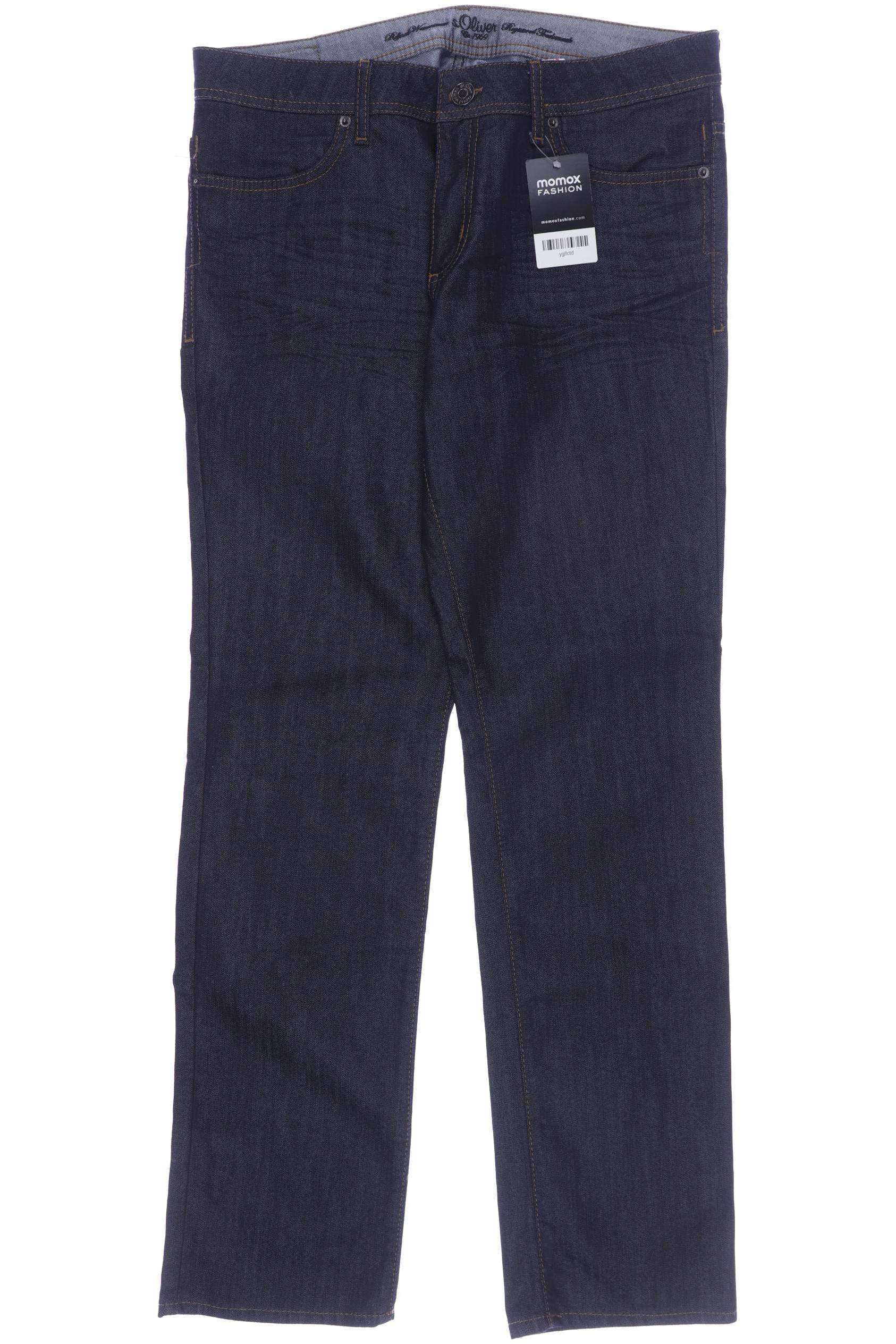 

s.Oliver Damen Jeans, marineblau