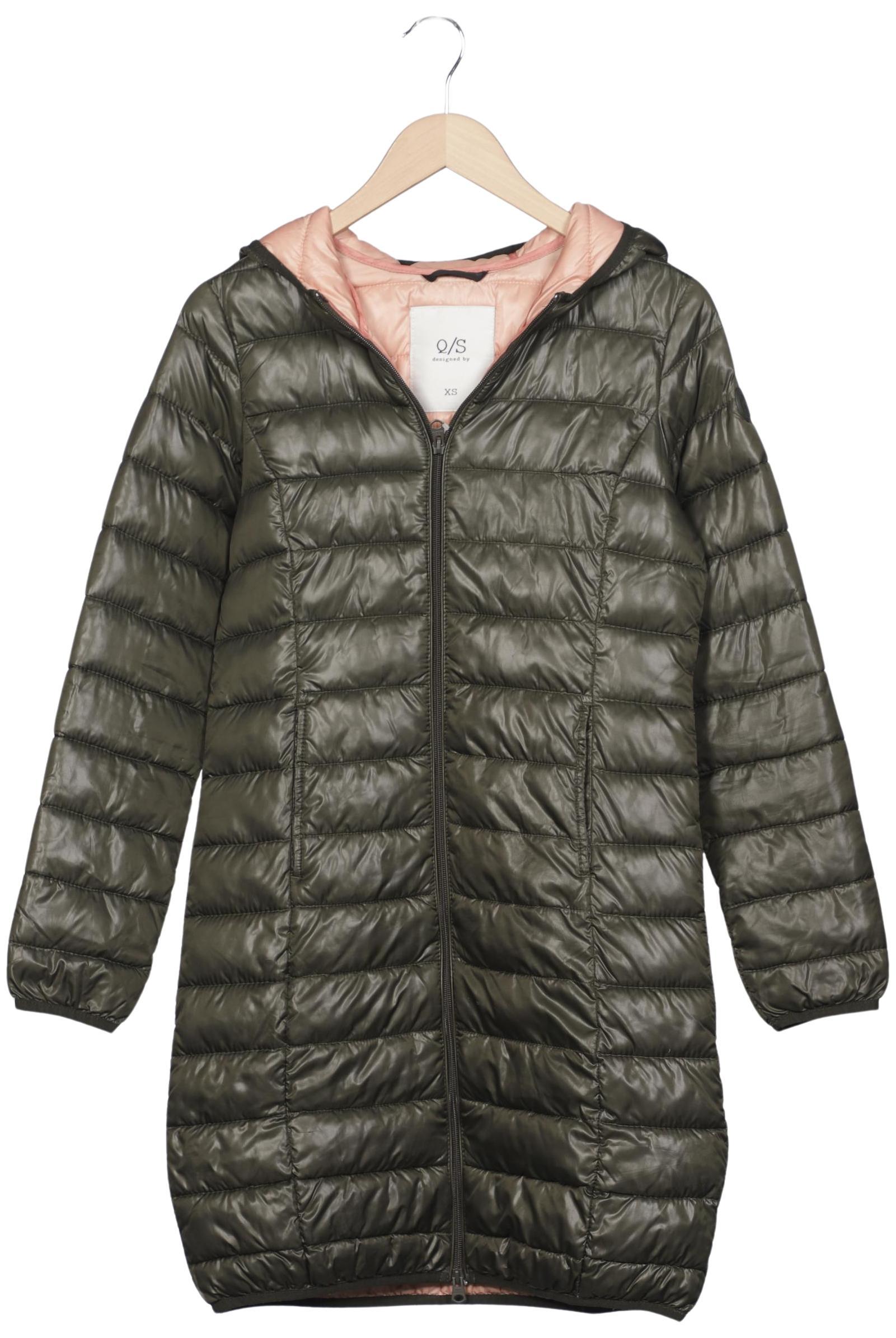 

s.Oliver Damen Mantel, grün, Gr. 34