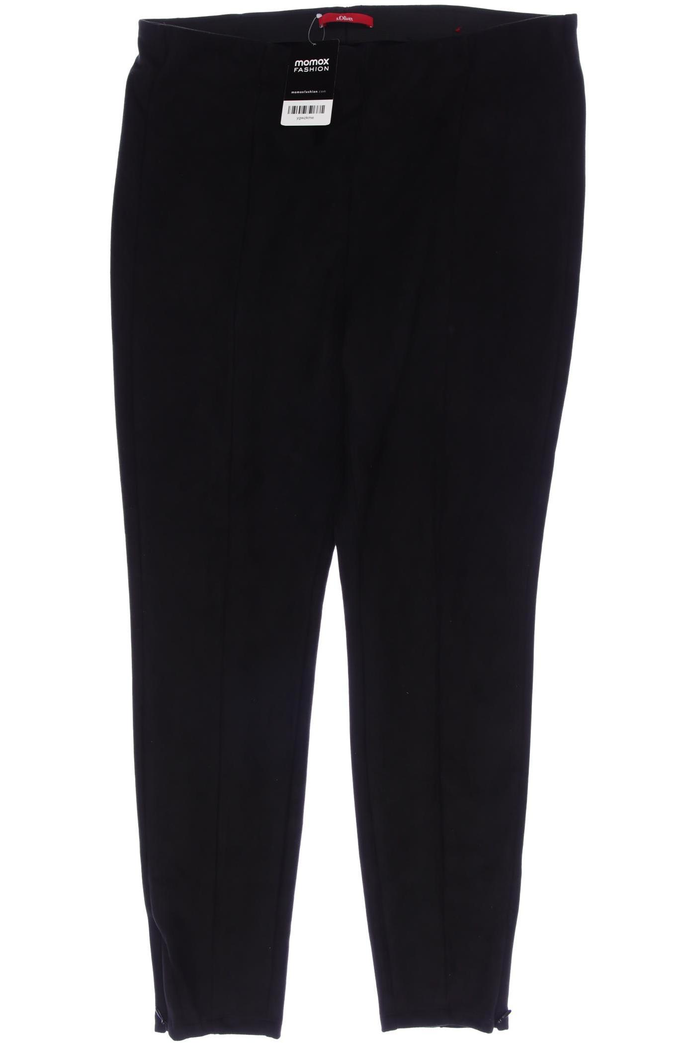 

s.Oliver Damen Stoffhose, schwarz