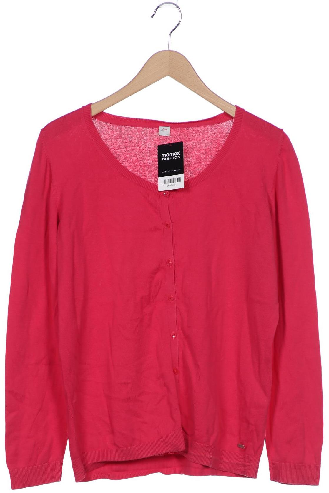 

s.Oliver Damen Strickjacke, pink, Gr. 44