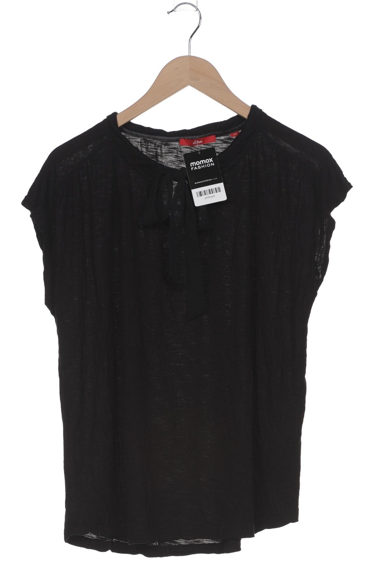 

s.Oliver Damen T-Shirt, schwarz, Gr. 42