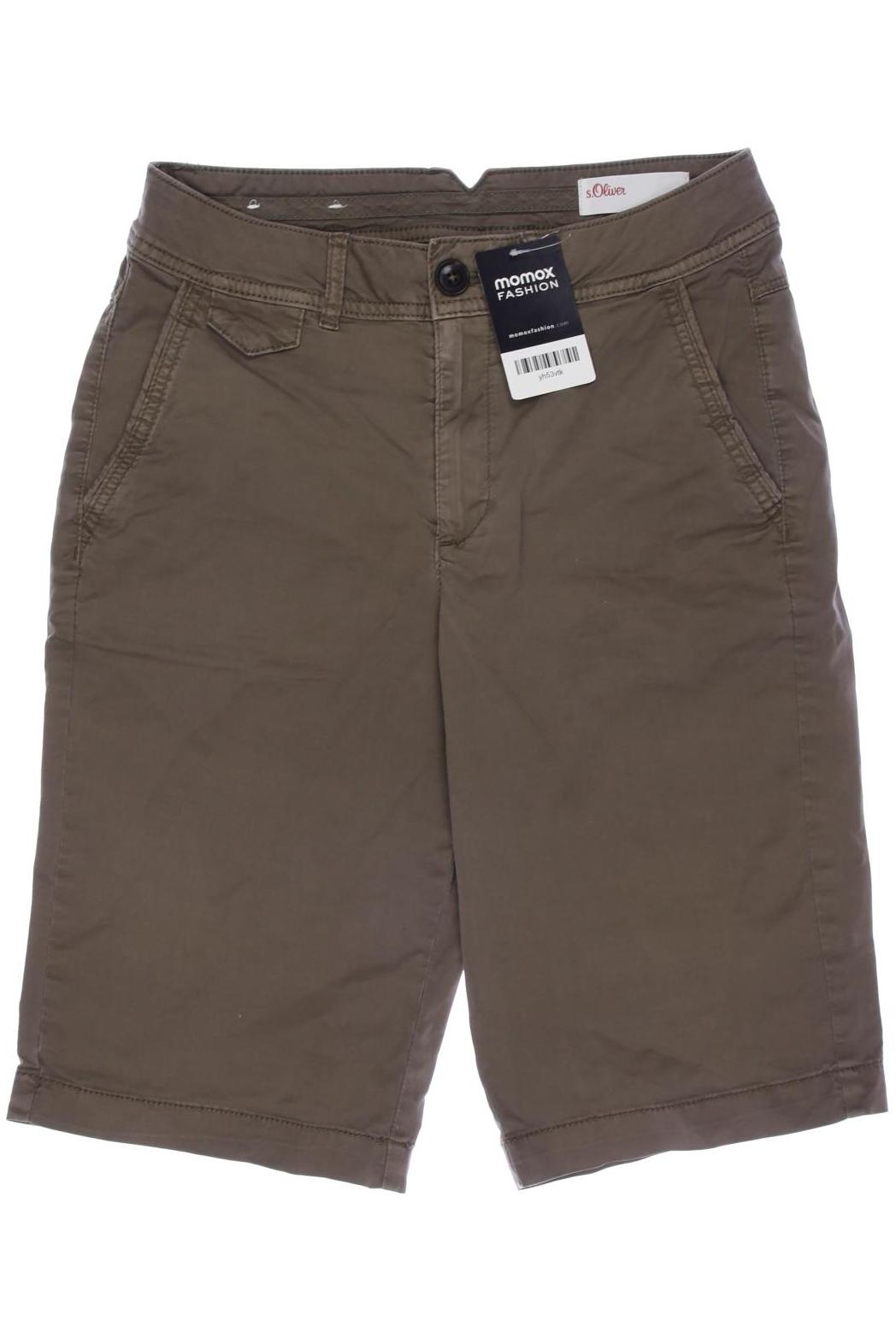 

s.Oliver Damen Shorts, grün, Gr. 34