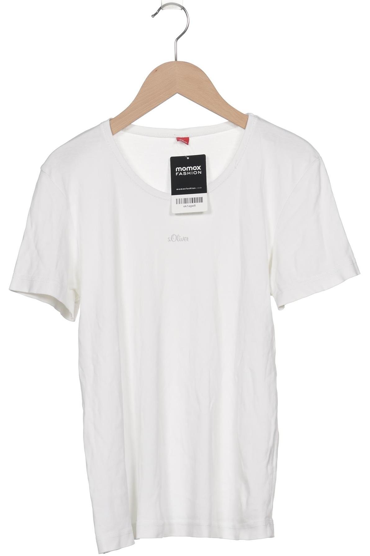 

s.Oliver Damen T-Shirt, weiß, Gr. 42