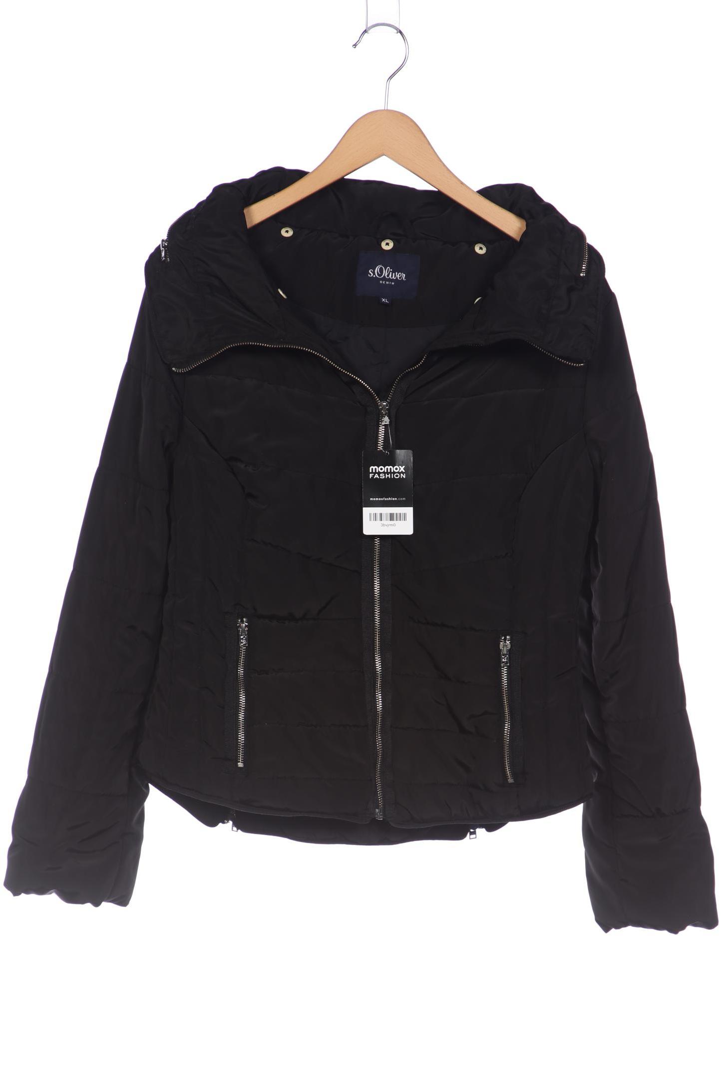 

s.Oliver Damen Jacke, schwarz, Gr. 44