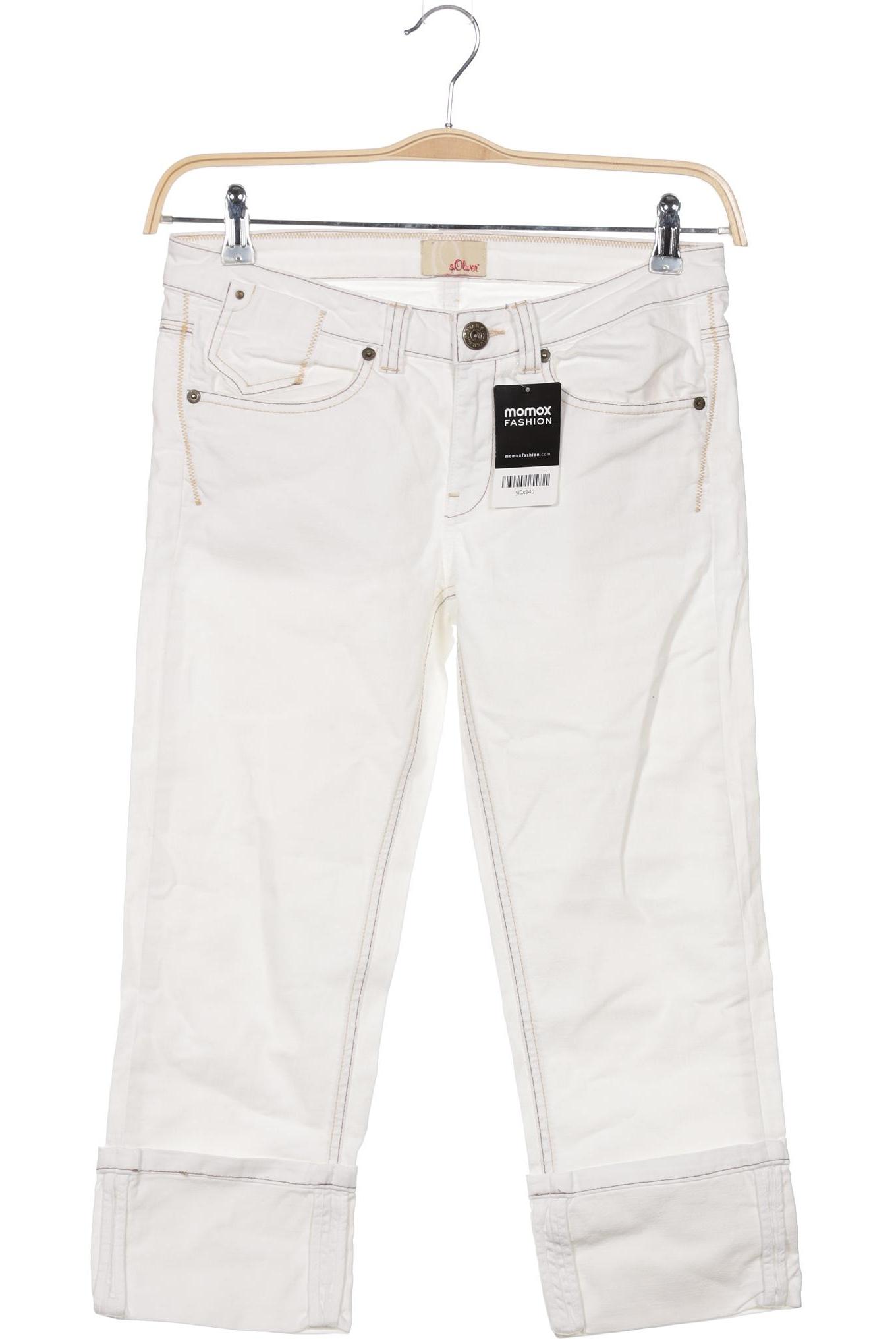 

s.Oliver Damen Jeans, weiß, Gr. 36