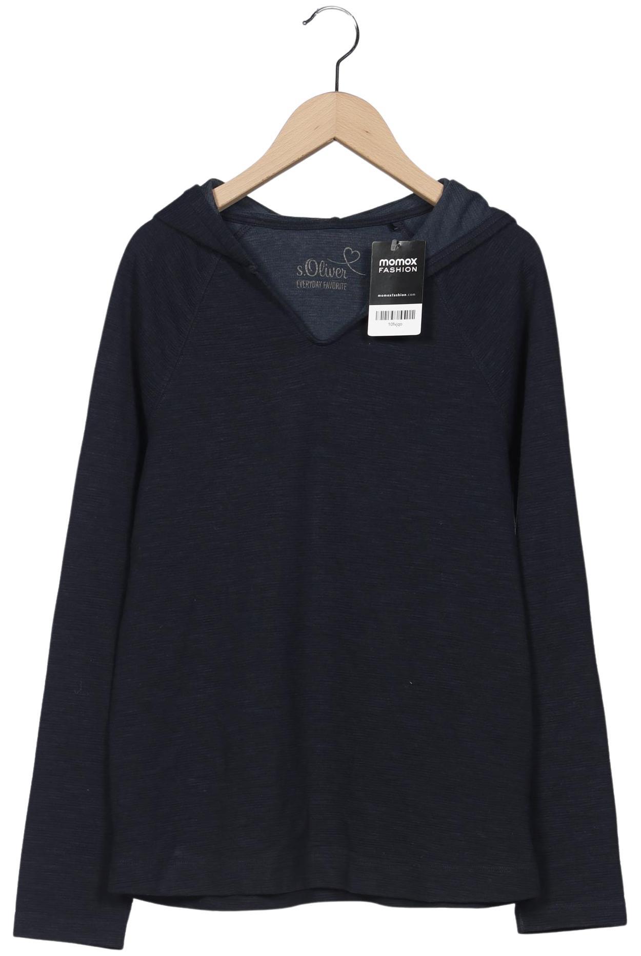 

s.Oliver Damen Kapuzenpullover, marineblau, Gr. 38