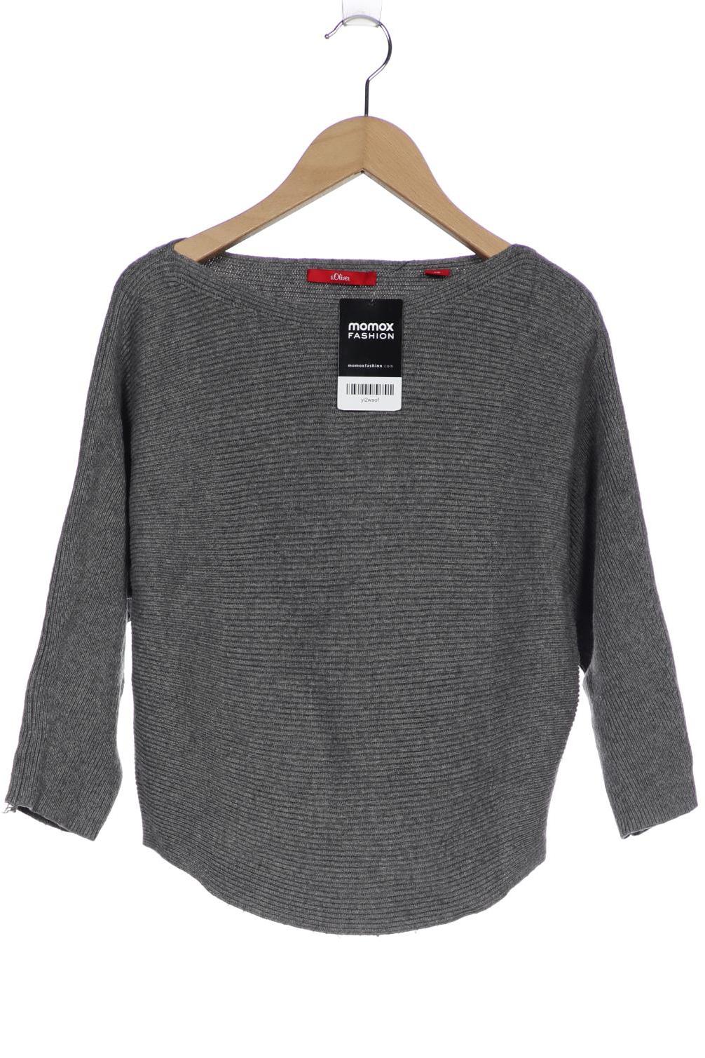 

s.Oliver Damen Pullover, grau, Gr. 34