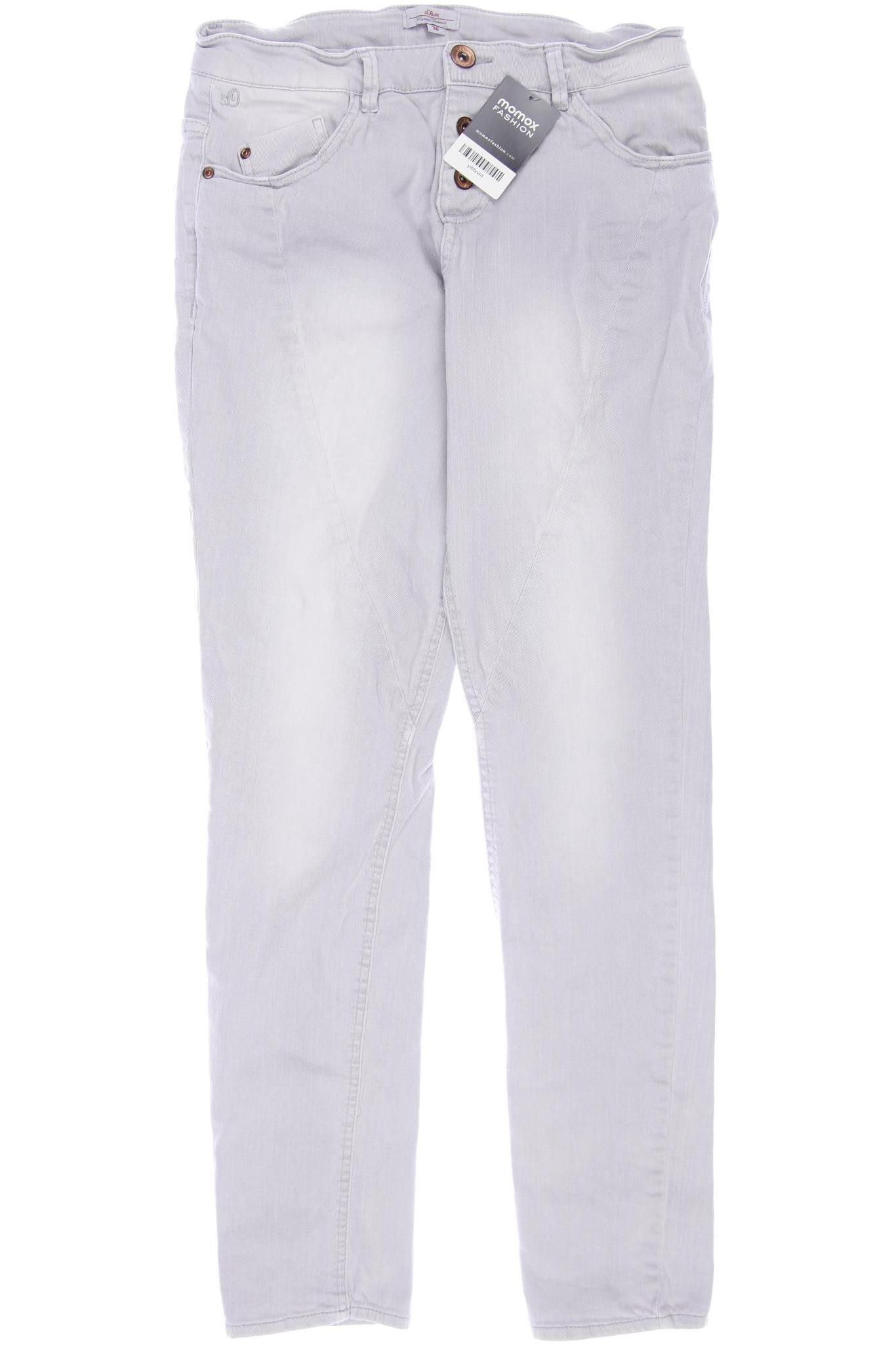 

s.Oliver Damen Jeans, grau