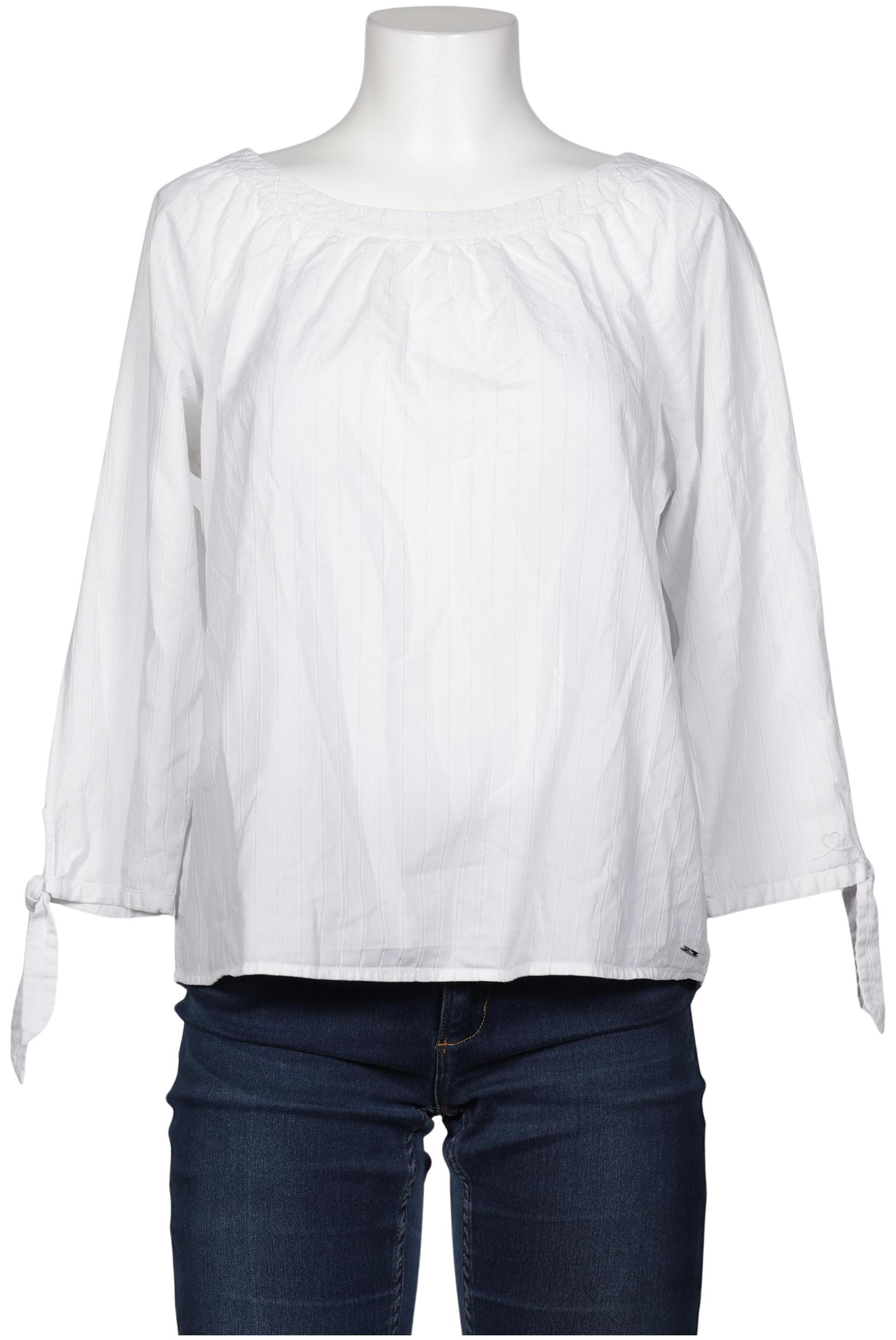 

s.Oliver Damen Bluse, weiß, Gr. 42