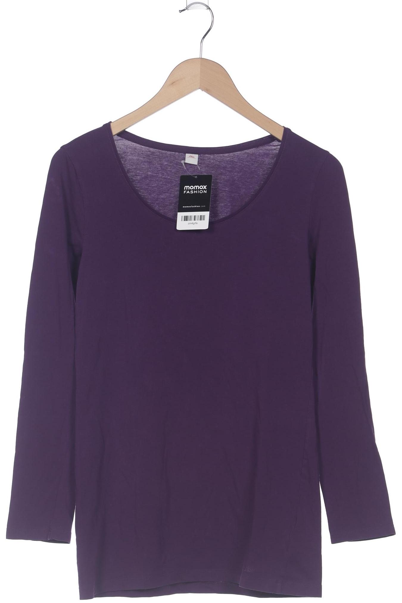 

s.Oliver Damen Langarmshirt, flieder, Gr. 40