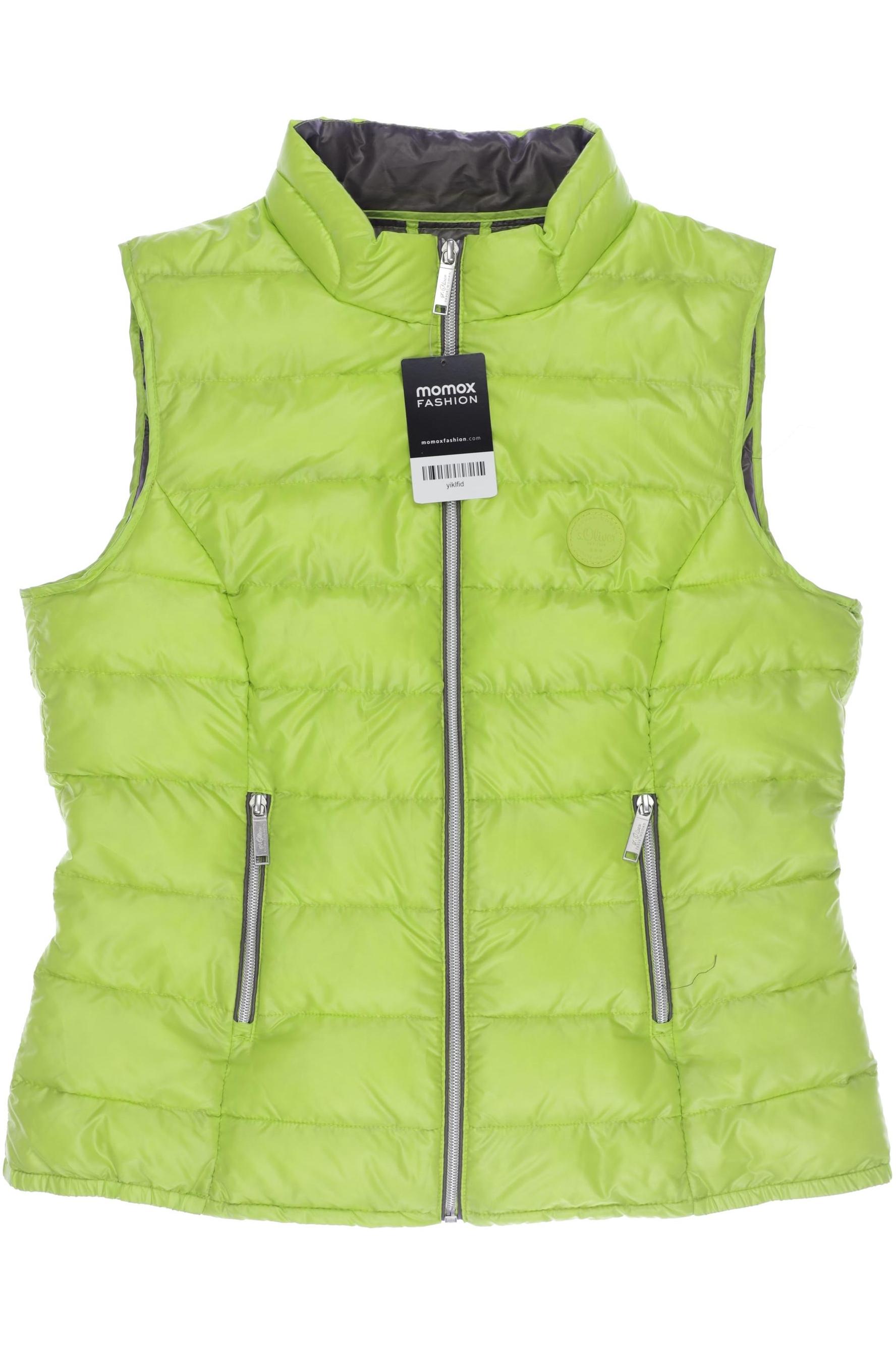 

s.Oliver Damen Weste, hellgrün, Gr. 40