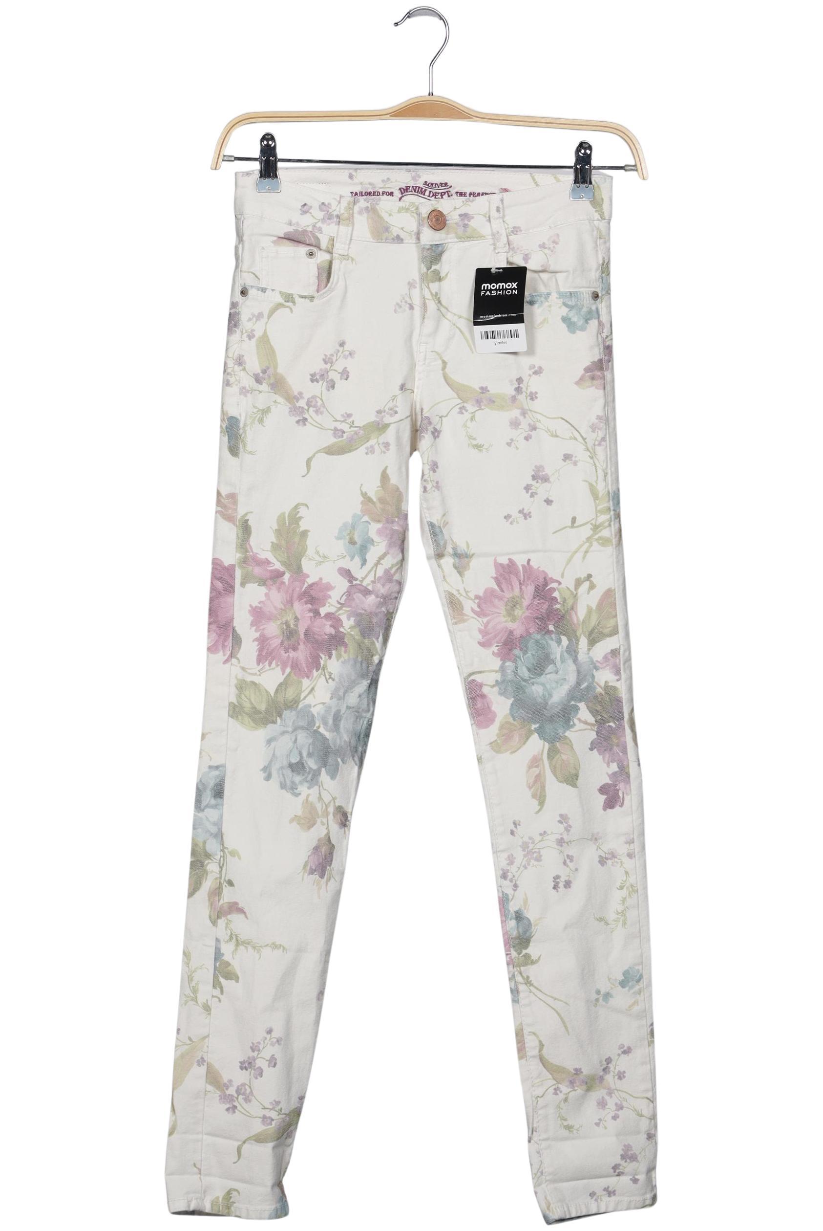 

s.Oliver Damen Stoffhose, cremeweiß, Gr. 34