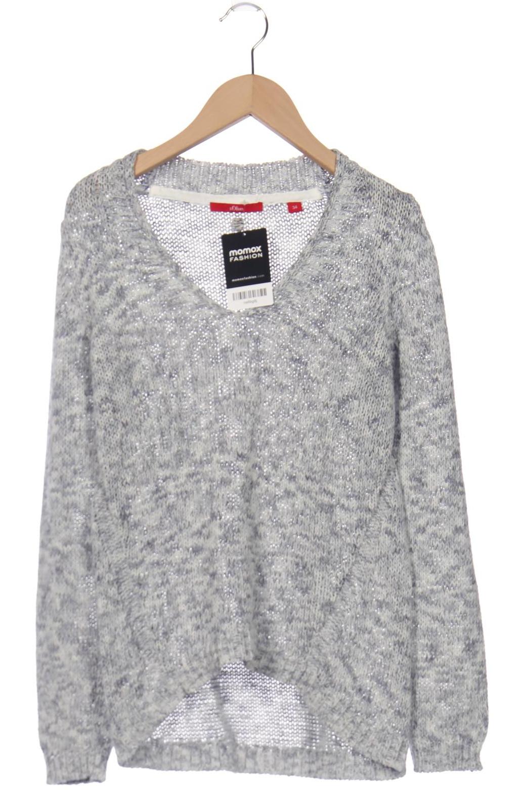 

s.Oliver Damen Pullover, grau, Gr. 34