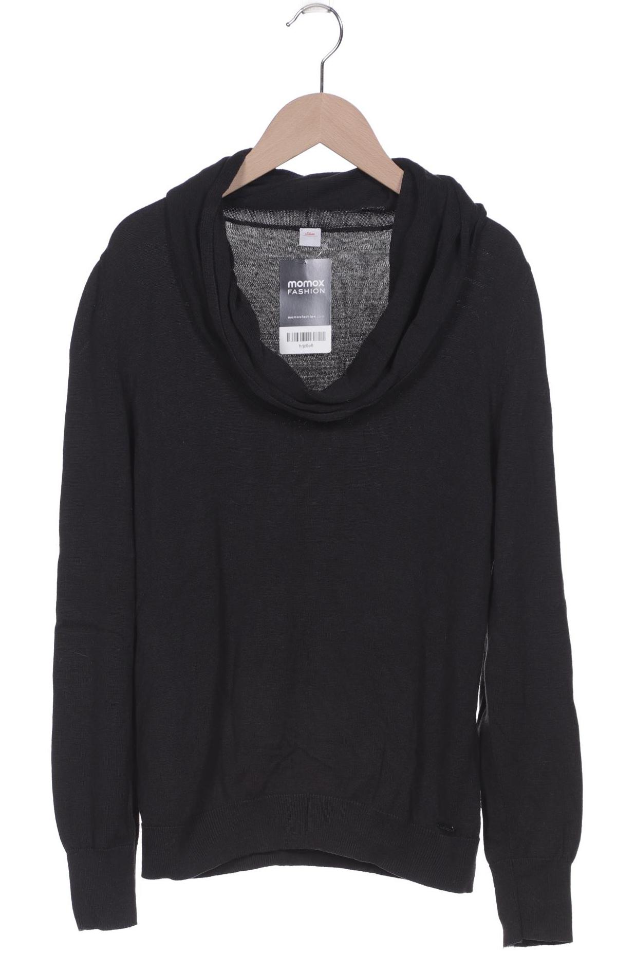 

s.Oliver Damen Pullover, schwarz, Gr. 38