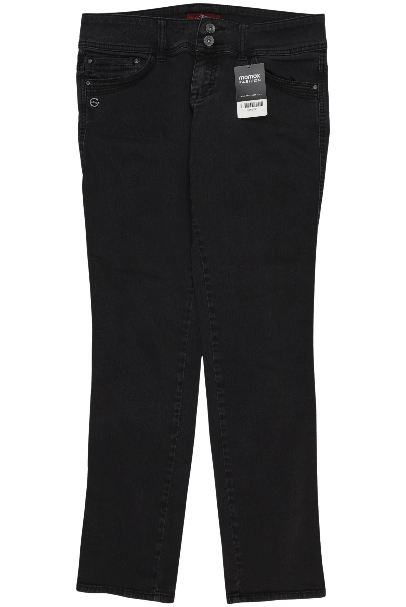 

s.Oliver Damen Jeans, schwarz, Gr. 33