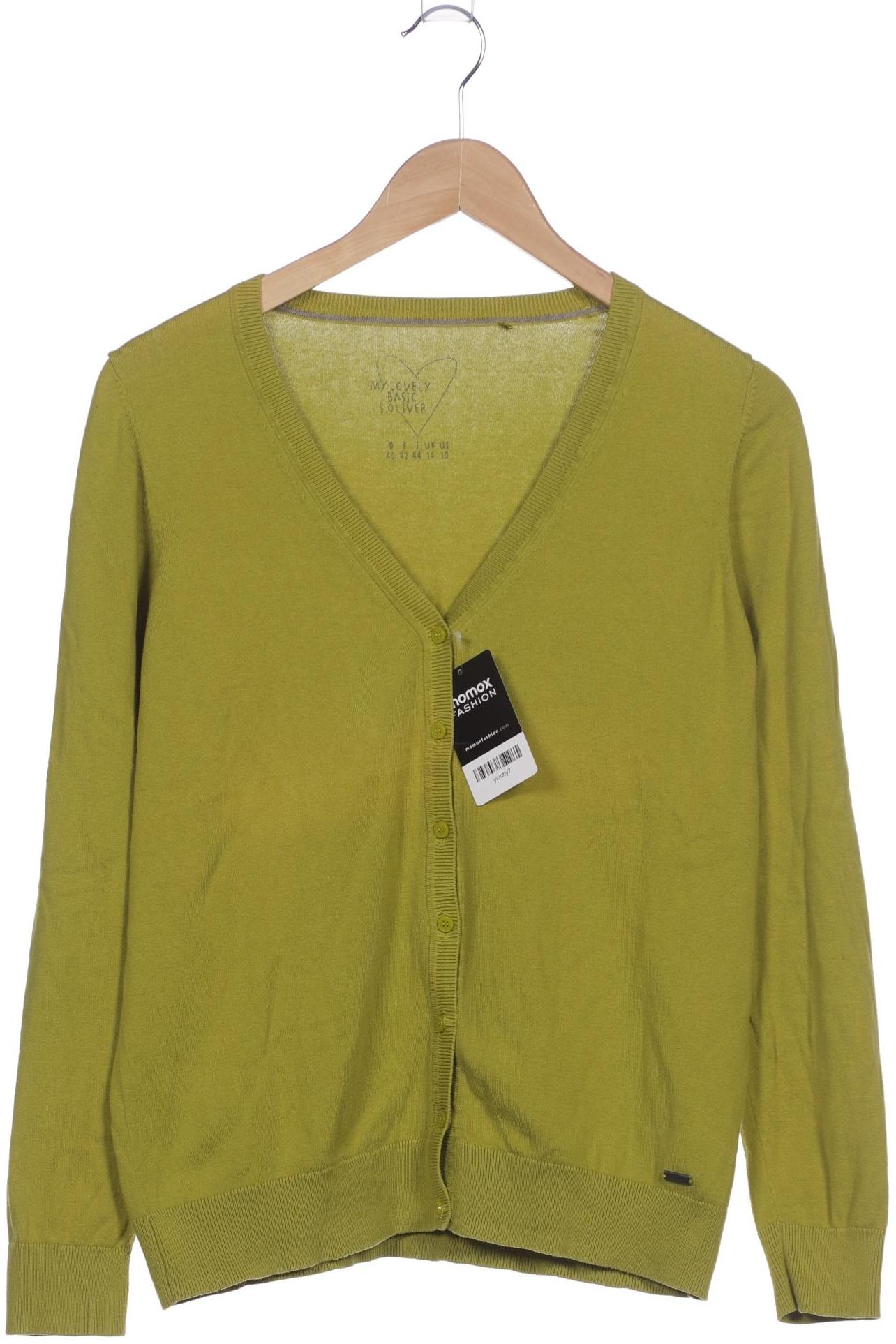 

s.Oliver Damen Strickjacke, grün, Gr. 40