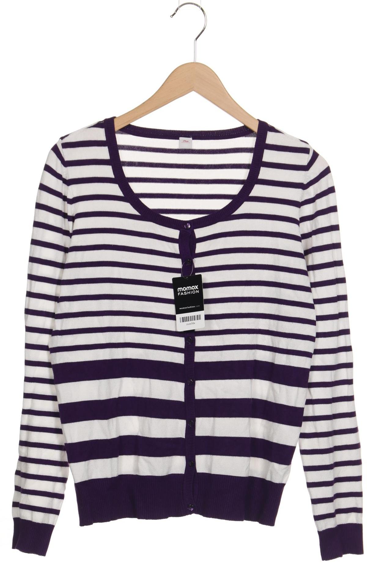 

s.Oliver Damen Strickjacke, flieder, Gr. 42