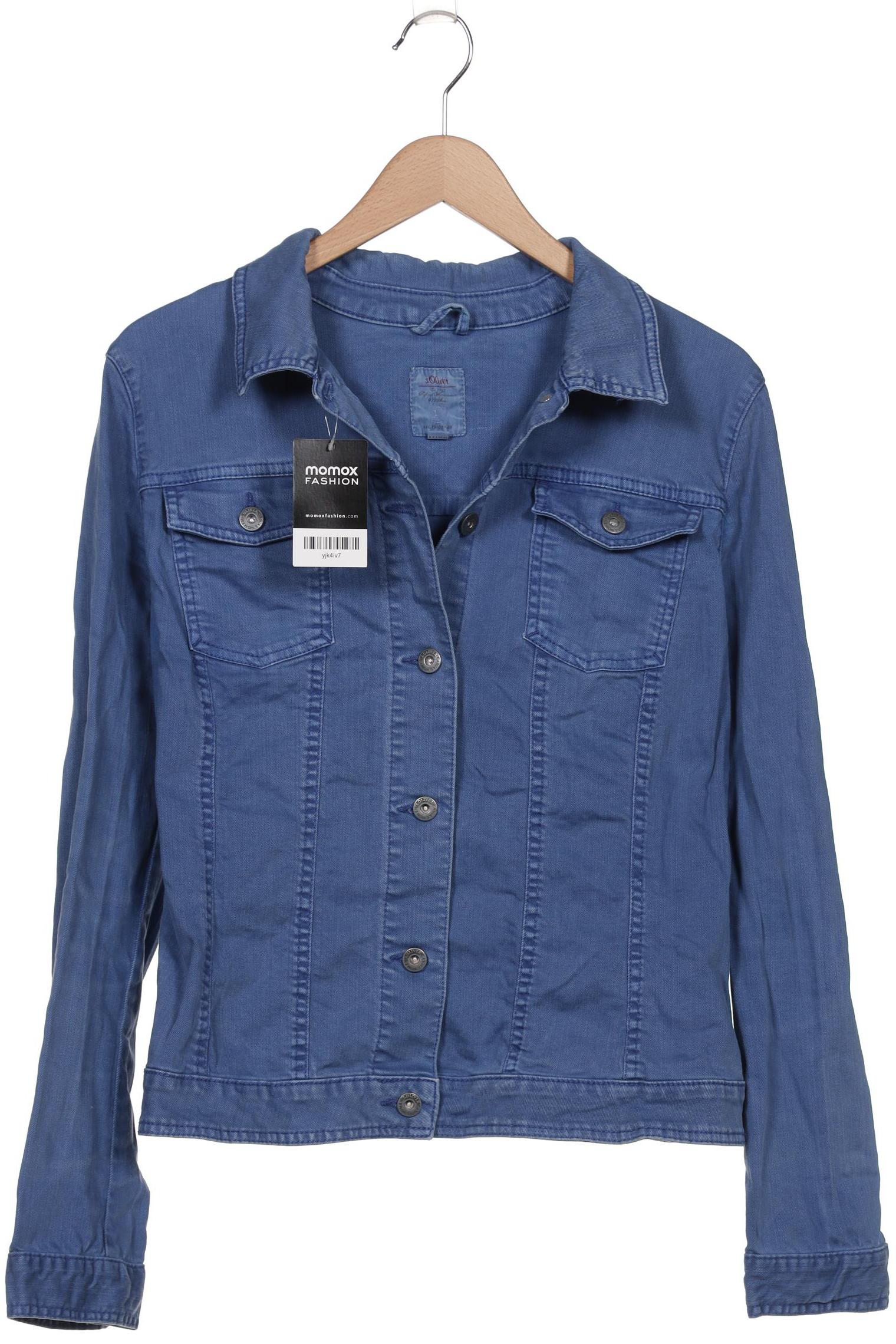 

s.Oliver Damen Jacke, blau, Gr. 46