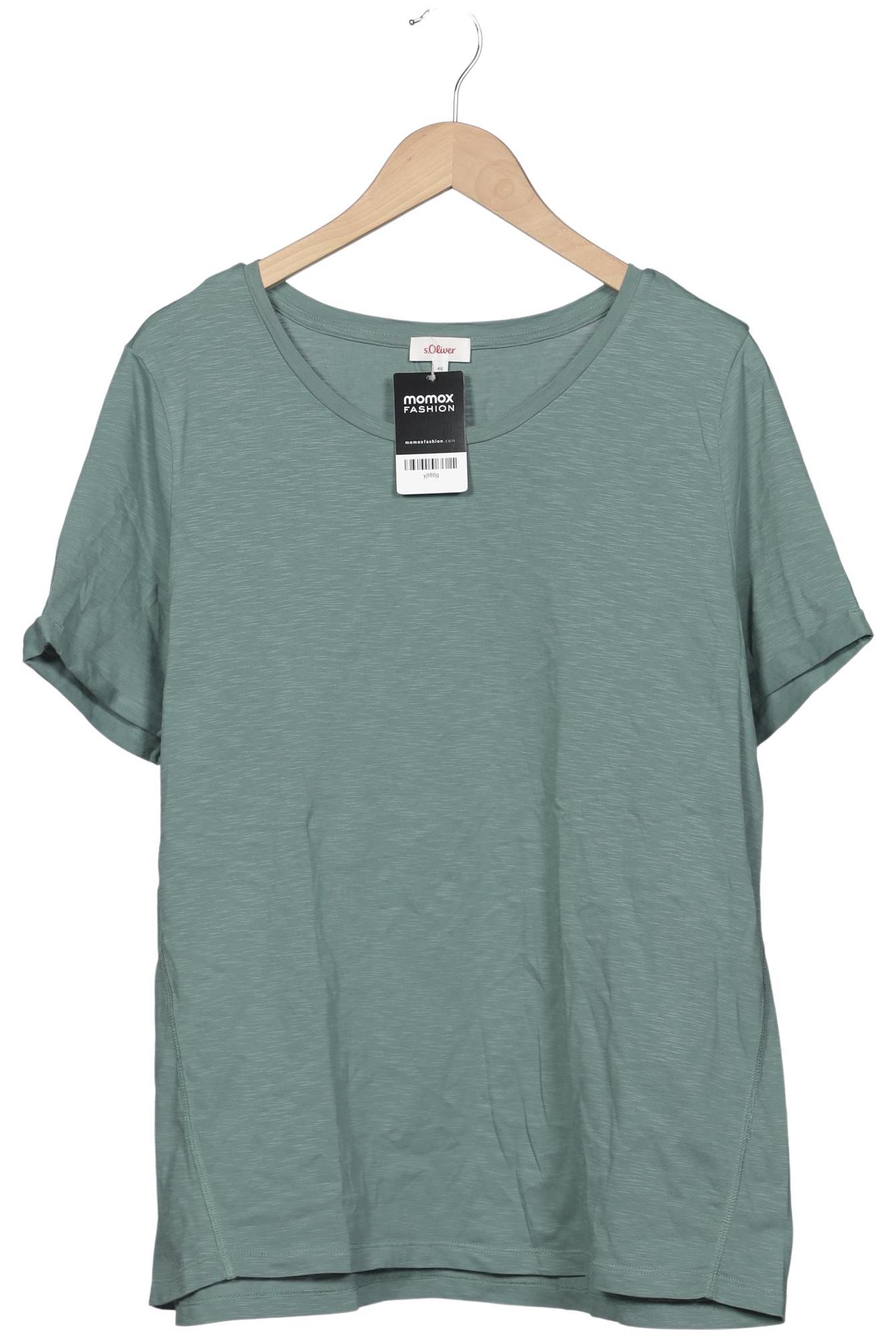 

s.Oliver Damen T-Shirt, türkis, Gr. 46
